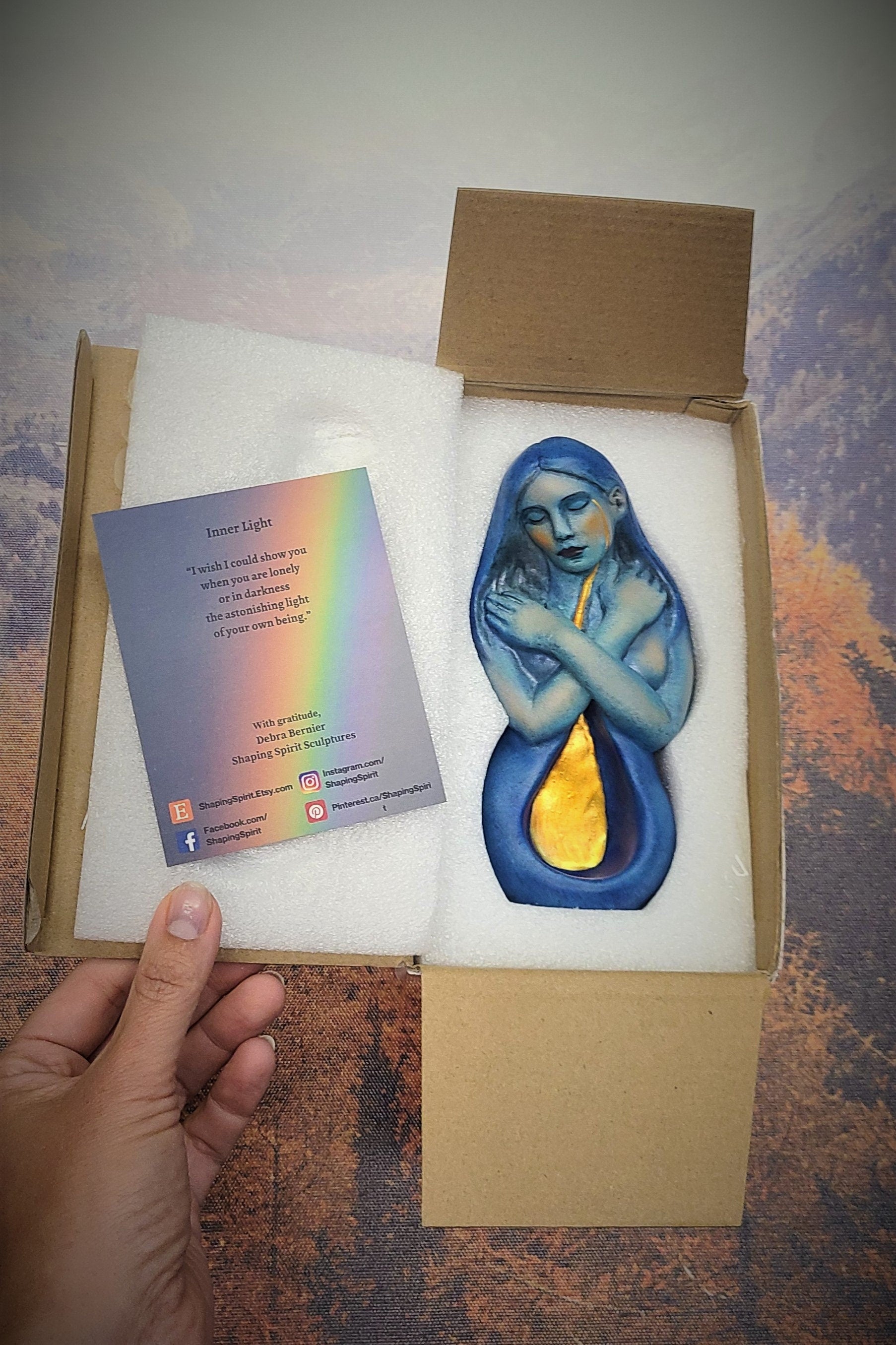 Inner Light, Healing Art Statue