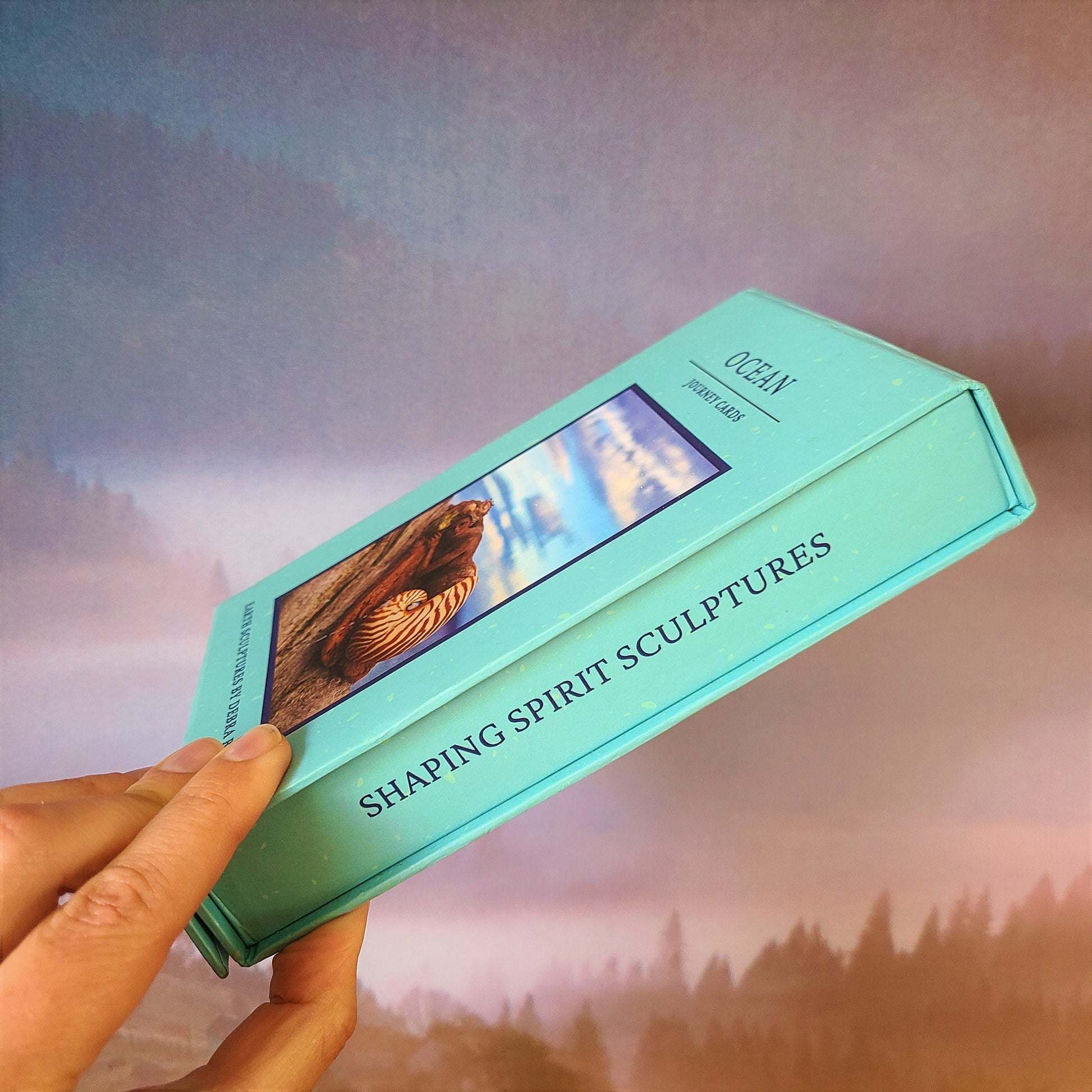 Ocean, Journey Deck, Art Collection with Guidance Questions by Debra Bernier, ShapingSpirit