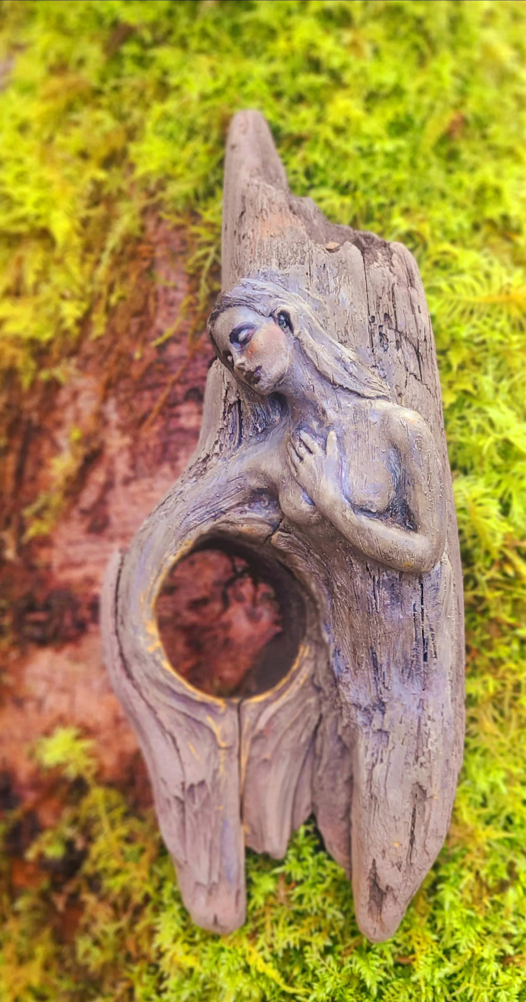We See Into The Life Of Things | Driftwood Sculpture