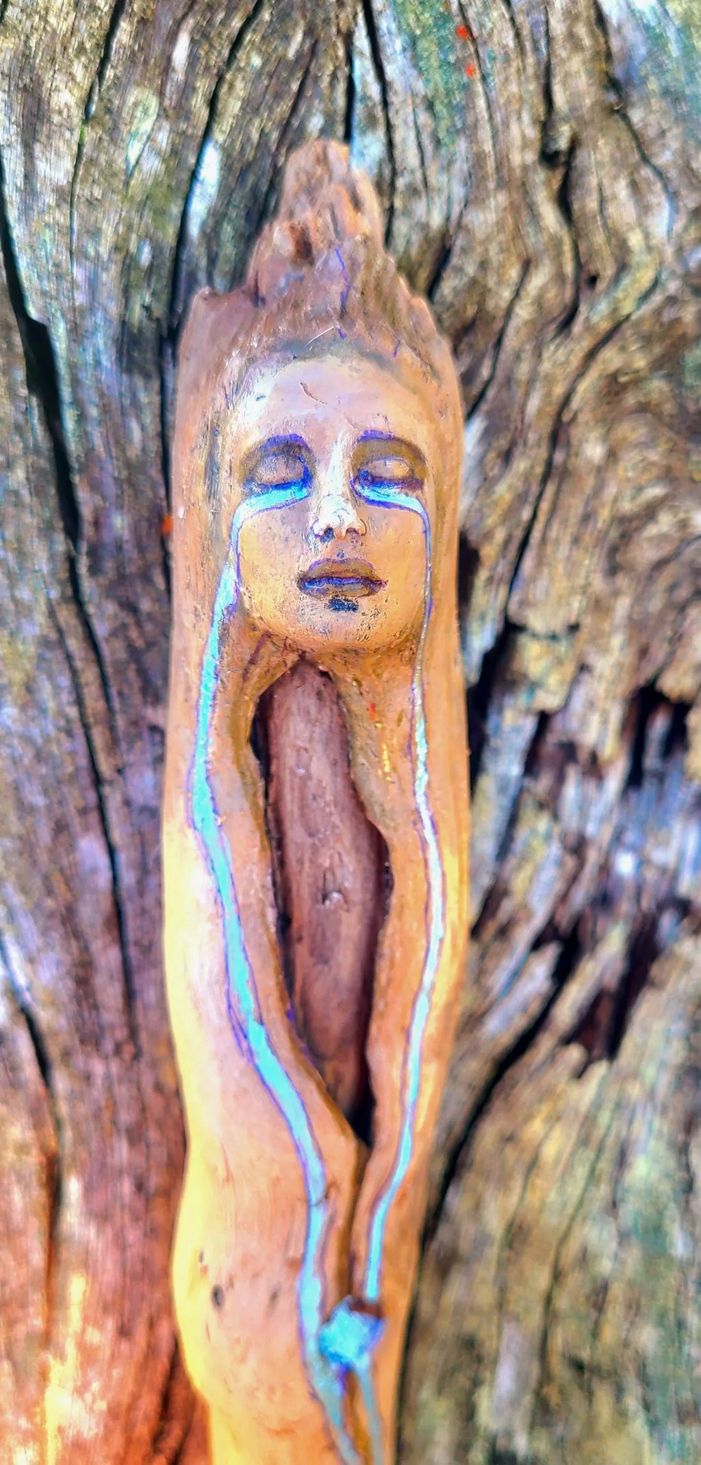 The Beauty of Sorrow, Driftwood Wand | Woodland Spiritual Art