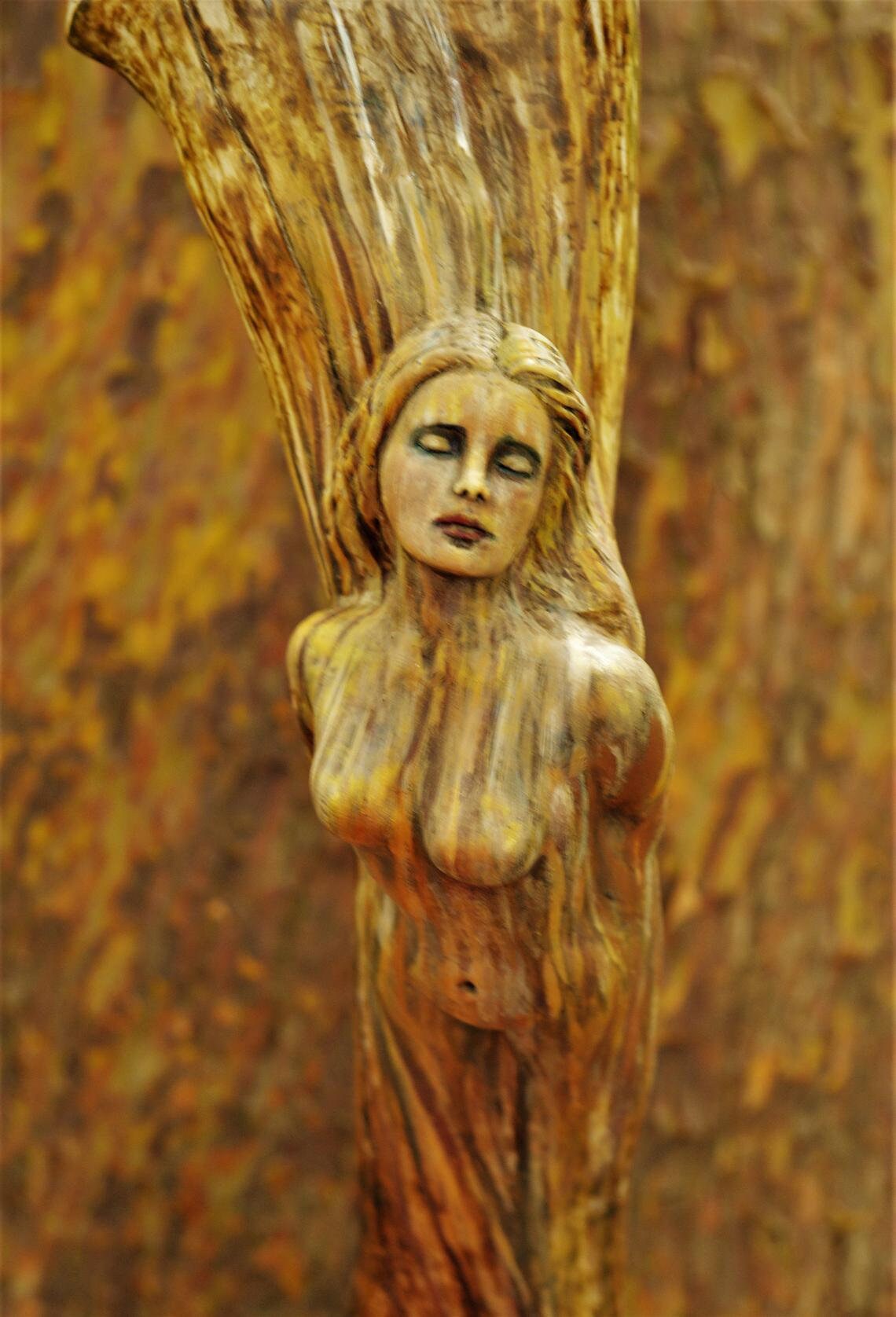 FREE SHIPPING - Art Card, Music In The Trees, by Debra Bernier, Shaping Spirit