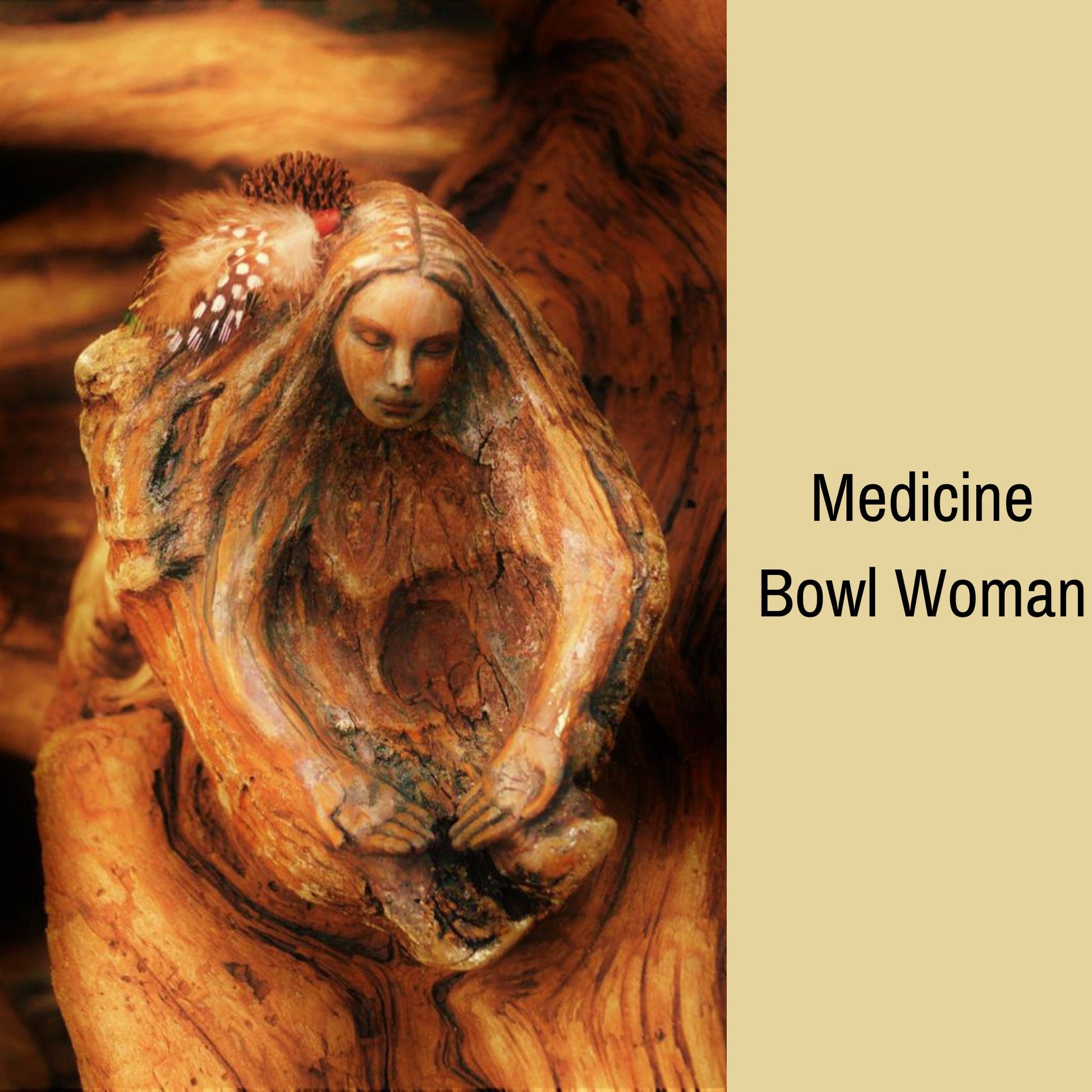 FREE SHIPPING - Art Card, Grandmother Willow, by Debra Bernier, Shaping Spirit