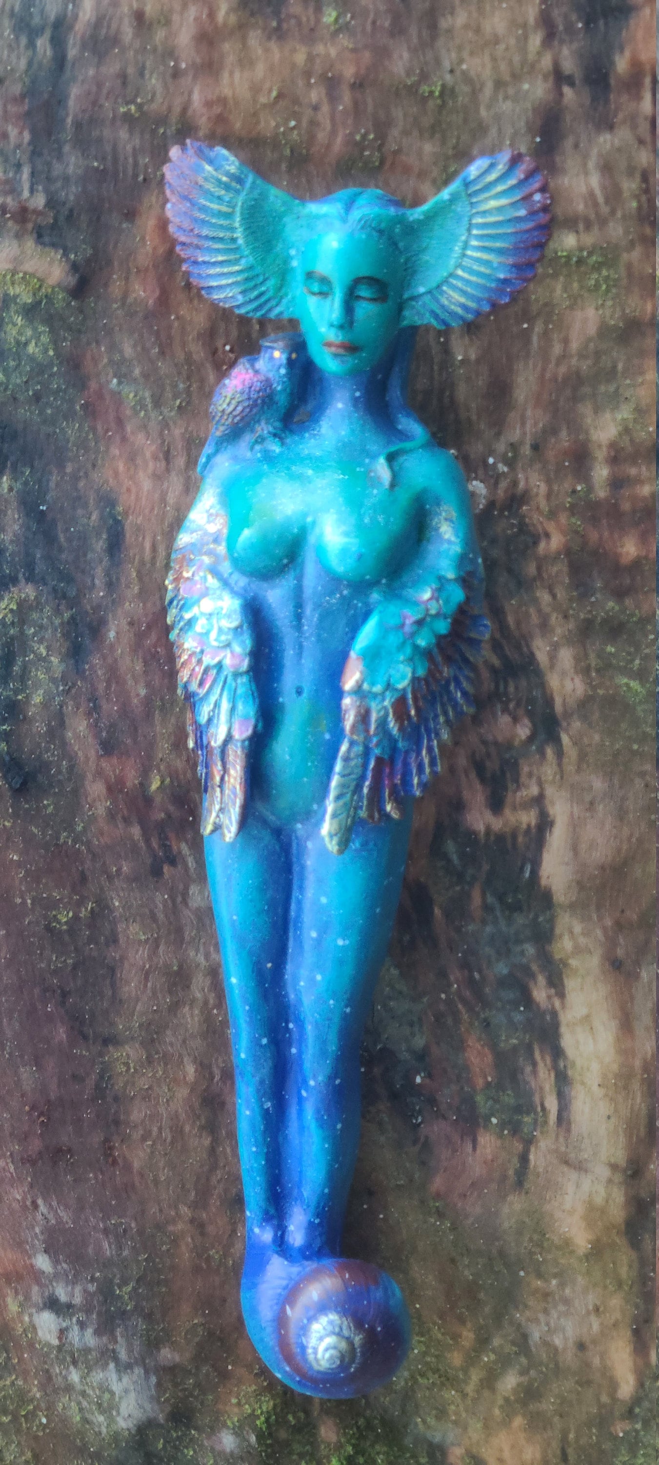 Owl Goddess, Shaman Woman, by Debra Bernier, Shaping Spirit