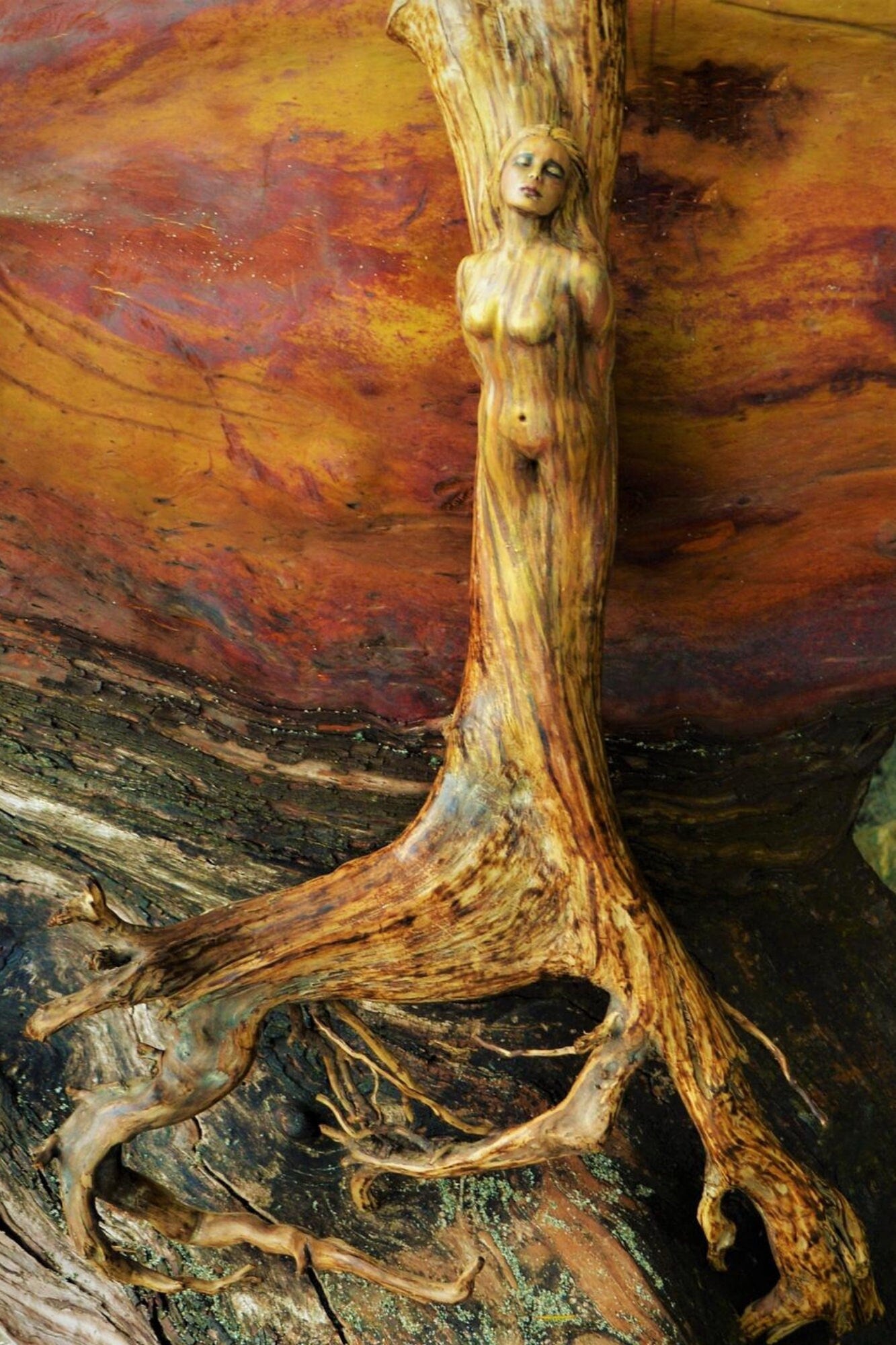 FREE SHIPPING - Art Card, Music In The Trees, by Debra Bernier, Shaping Spirit