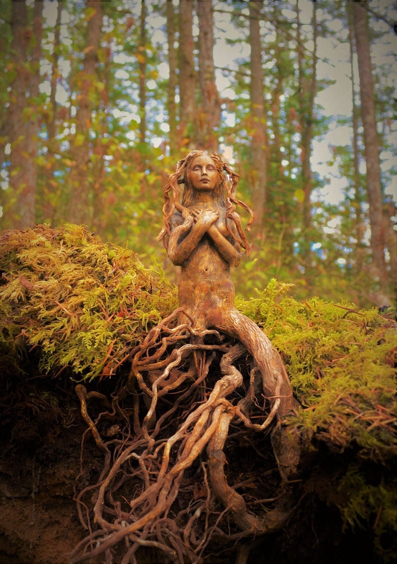 Digital Image, "The Tree and Me" - High Resolution, Printable Art by Debra Bernier
