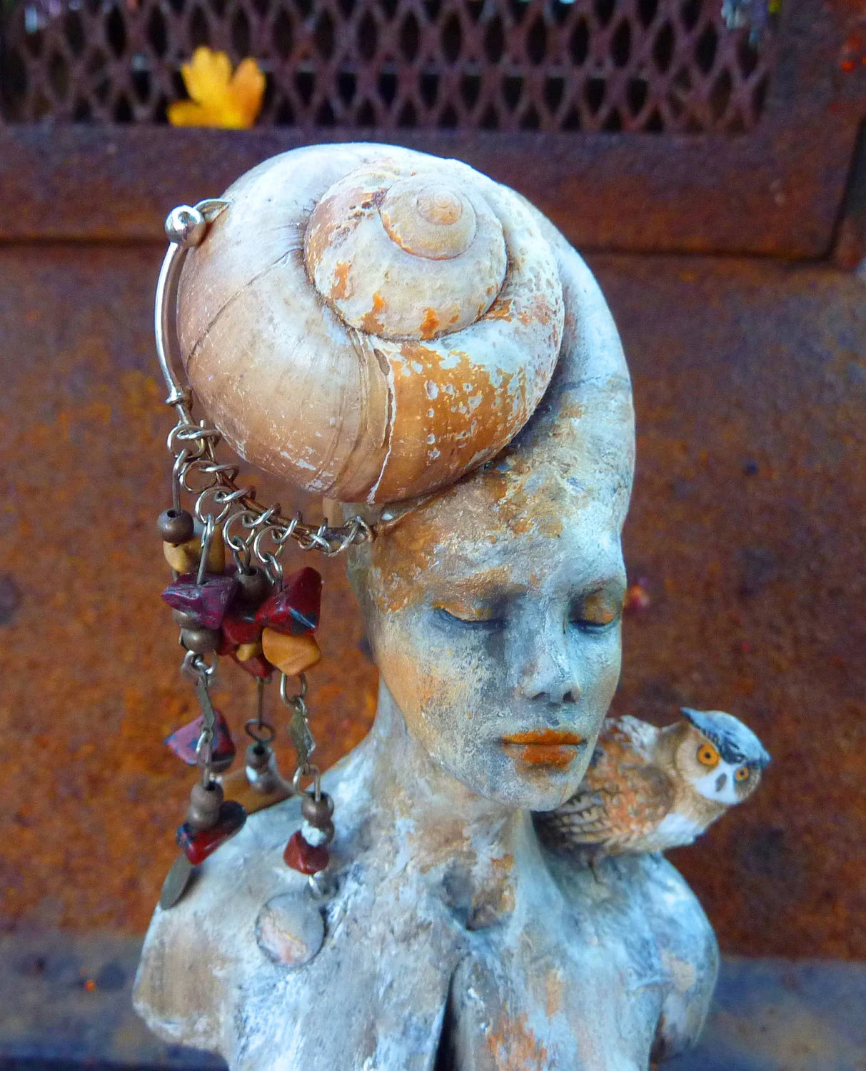 Snail Woman | Fine Art Canvas Print