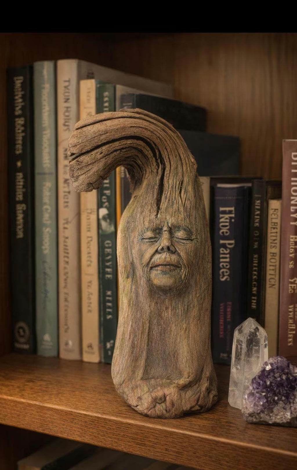Wind, Waves & Wood, Driftwood Being | Coastal Art