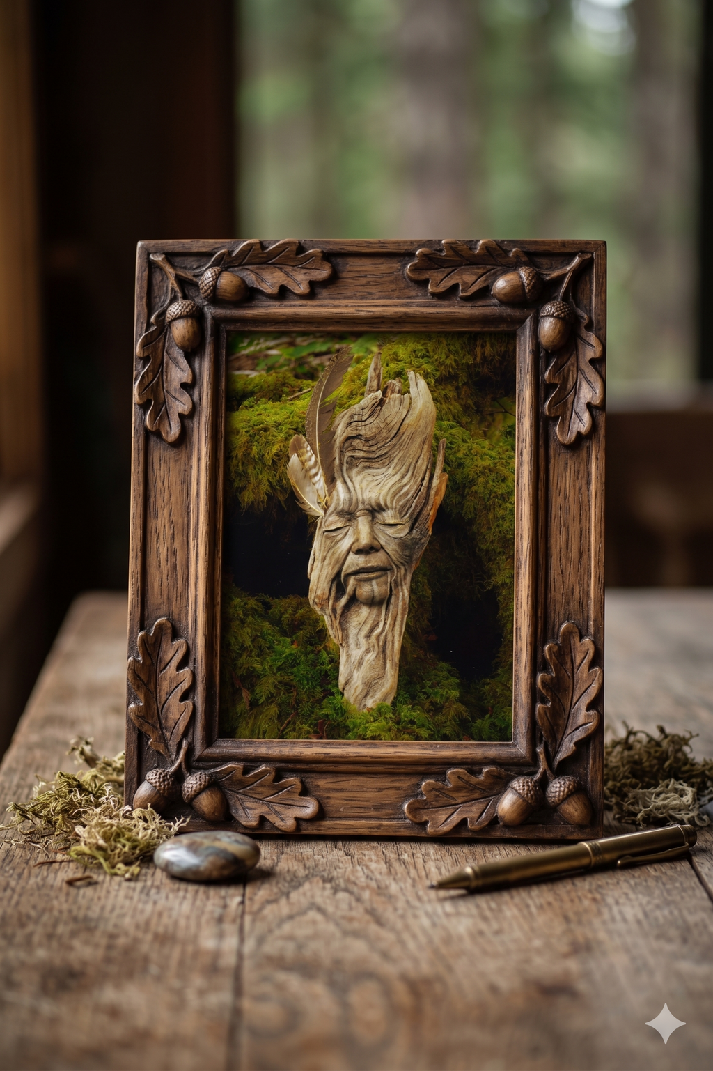 When Grandmother Speaks | Elder Wisdom Art Card | Spiritual Greeting Card