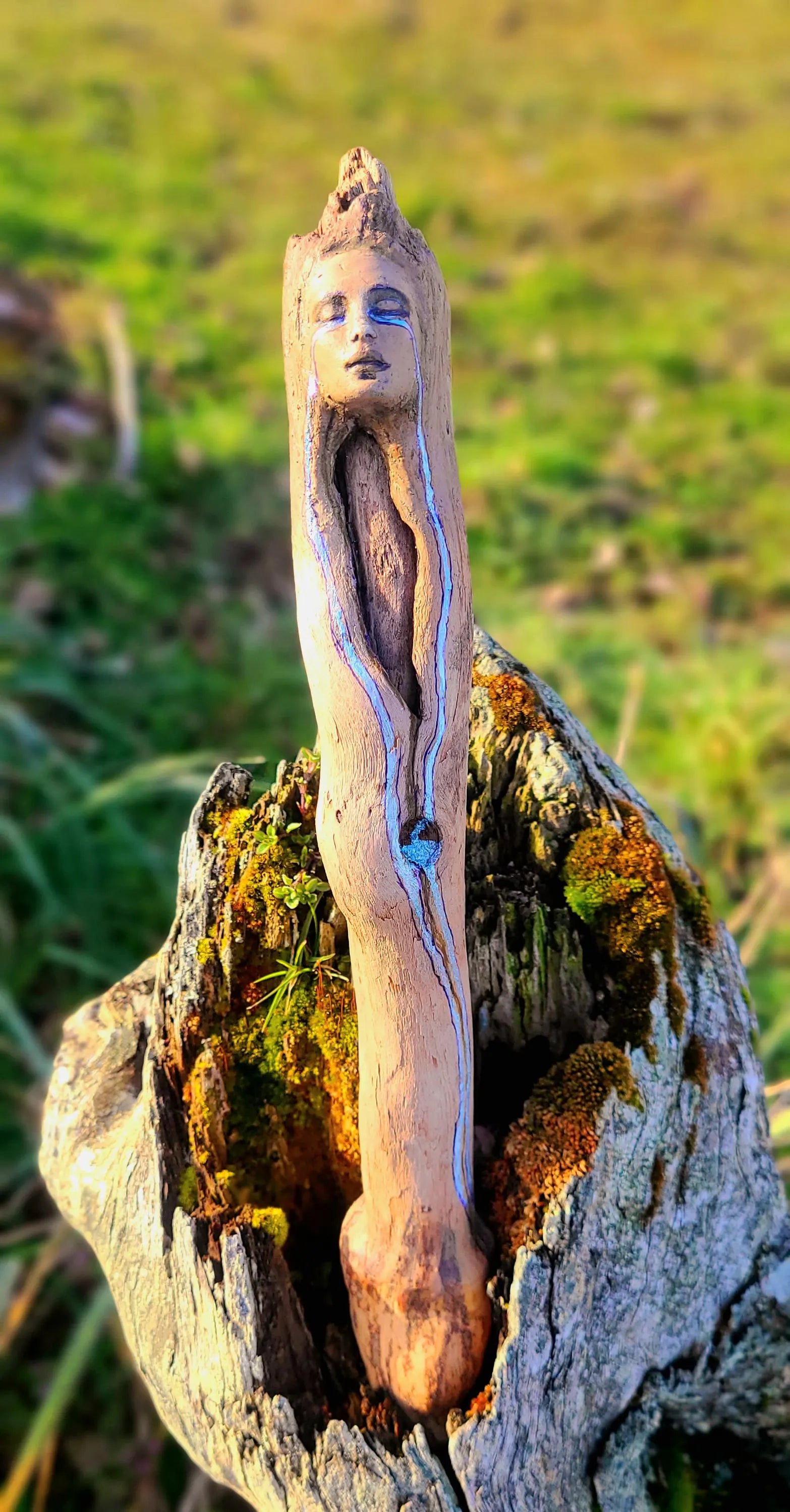 The Beauty of Sorrow, Driftwood Wand | Woodland Spiritual Art