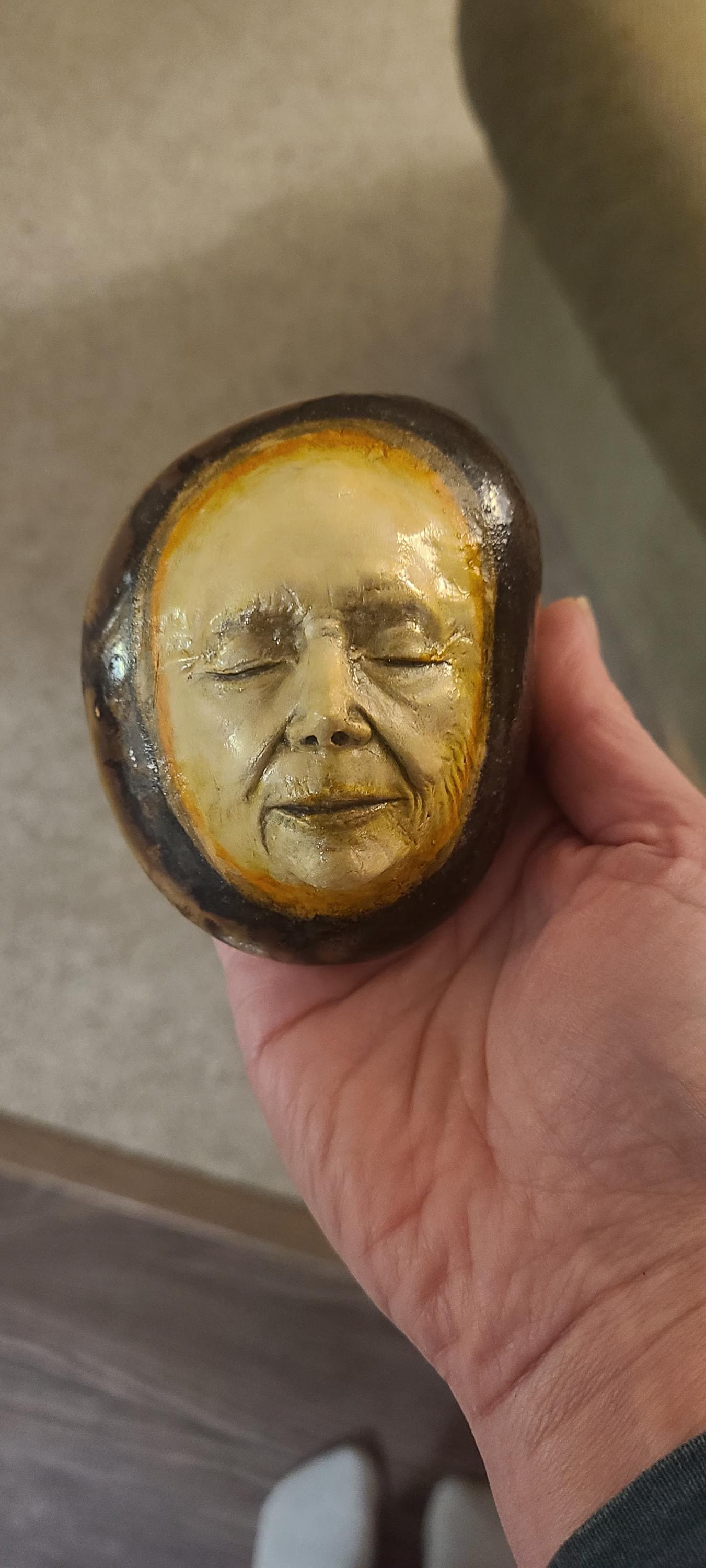 Stone of Stillness | Ceramic Altar Sculpture