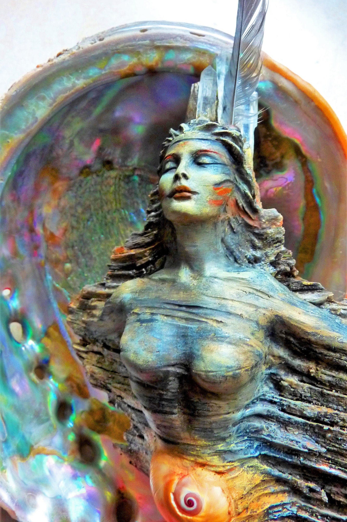 Digital Image, "Spirit Woman" - High Resolution, Printable Art by Debra Bernier