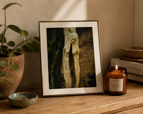 A Crack In Everything | Healing Art Card | Sacred Feminine Greeting Card
