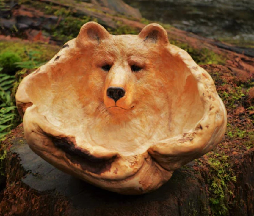 Bear Bowl | Fine Art Canvas Print