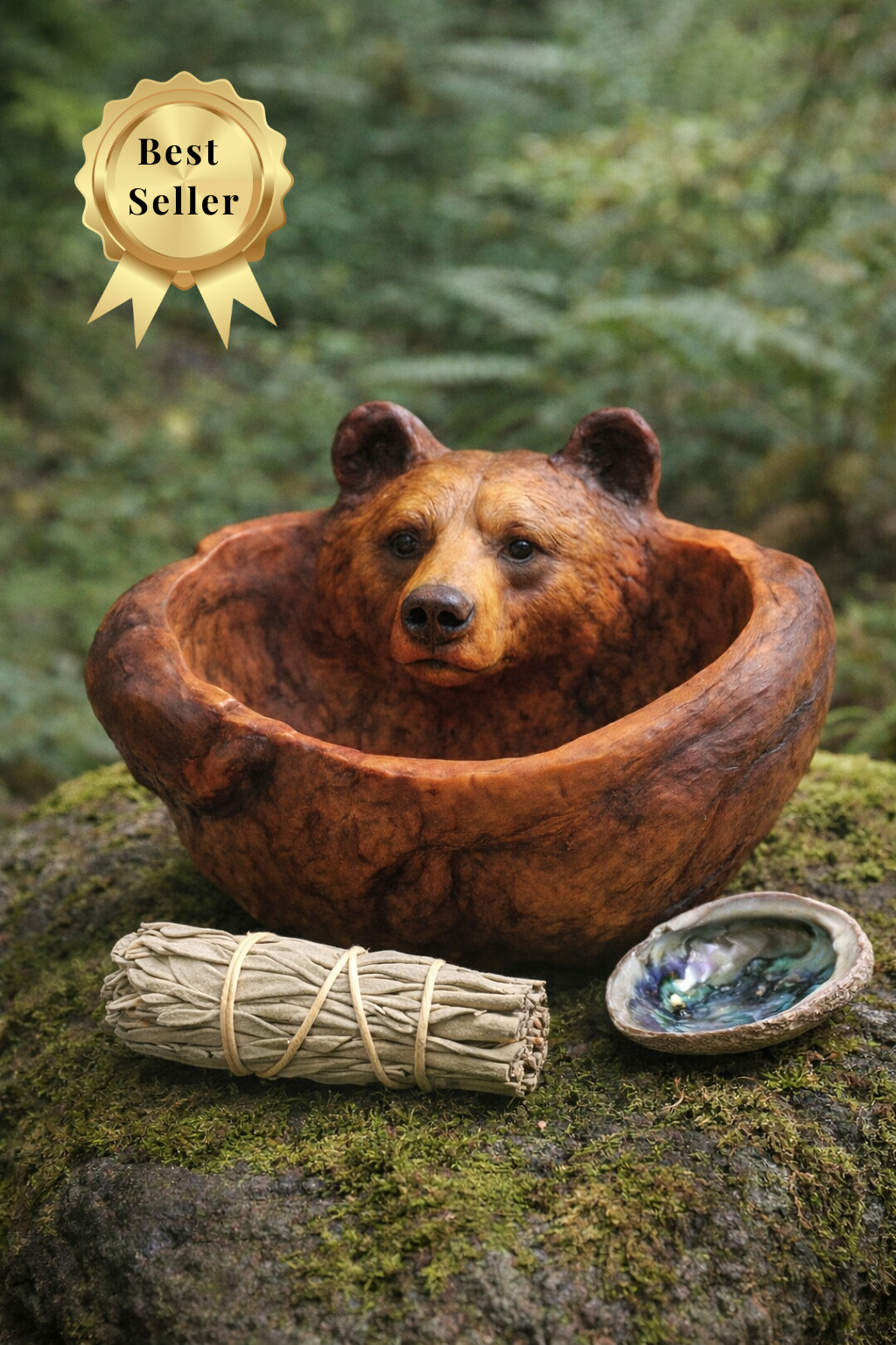 PRE ORDER - Spirit Bear Bowl – Sacred Animal Bowl for Protection, Healing & Intention