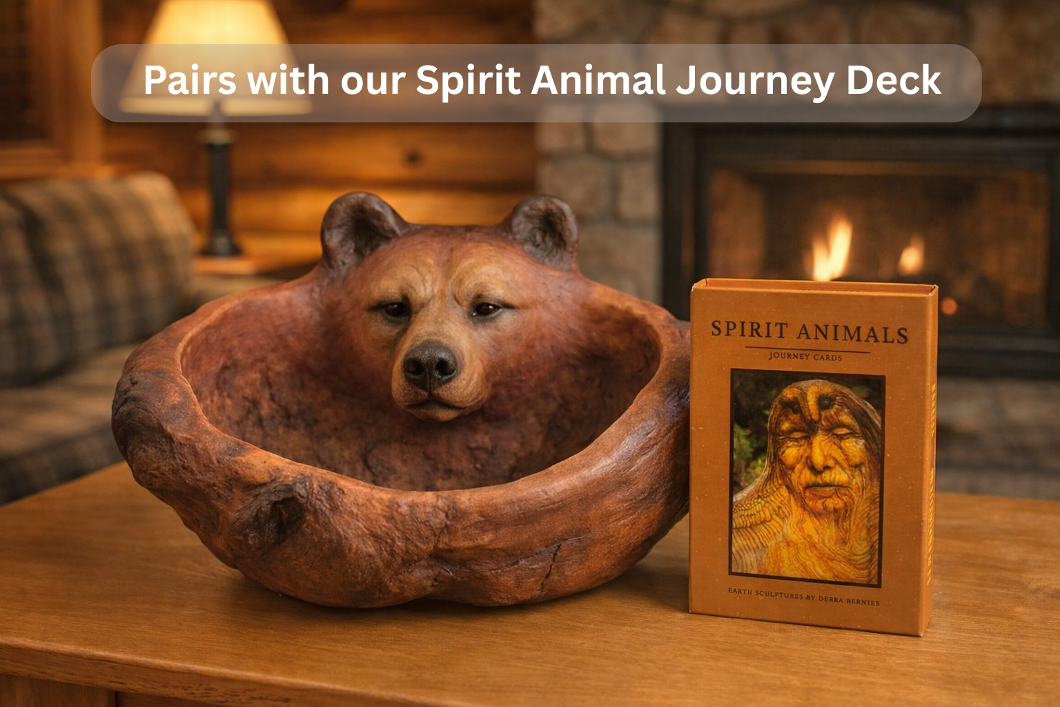 PRE ORDER - Spirit Bear Bowl – Sacred Animal Bowl for Protection, Healing & Intention