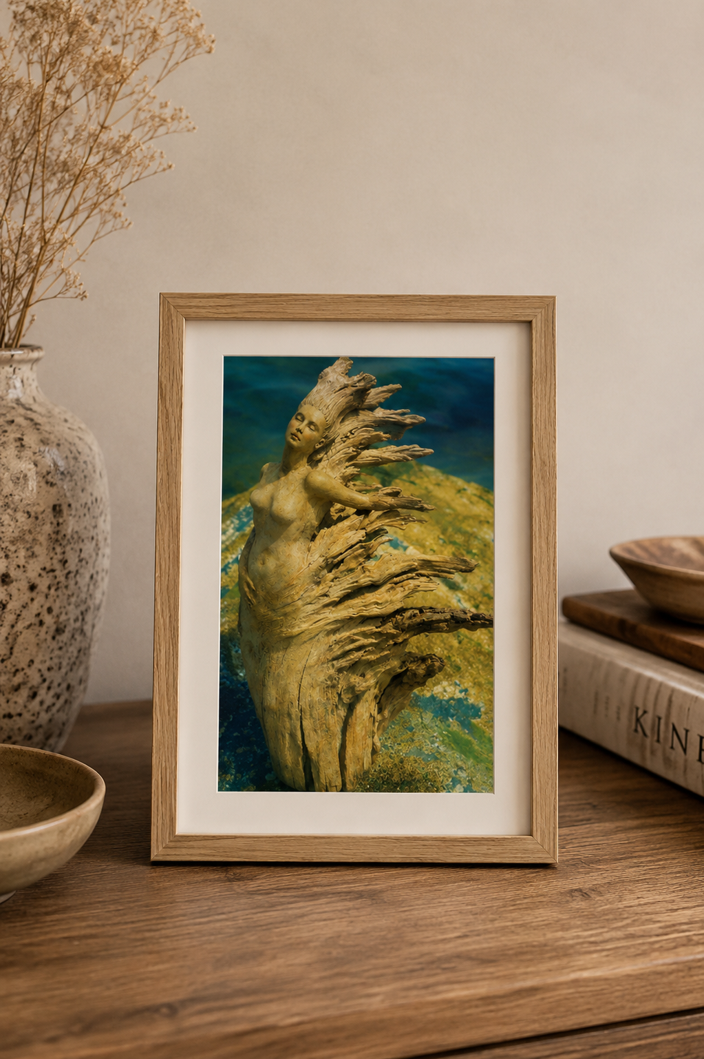 Dance Into the Wind | Nature Art Card | Inspirational Greeting Card
