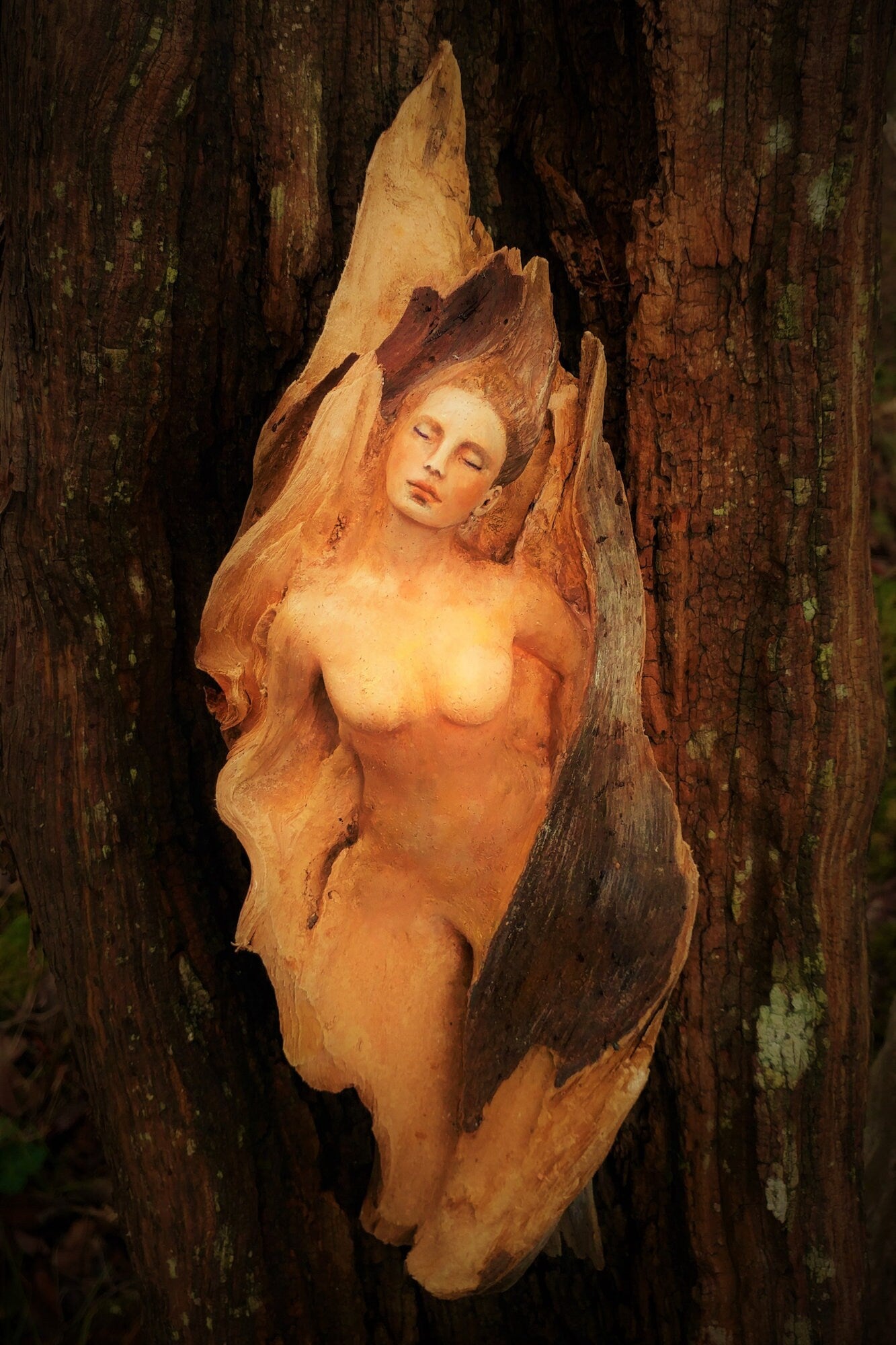 inspirational art card featuring meaningful spiritual artwork by Debra Bernier