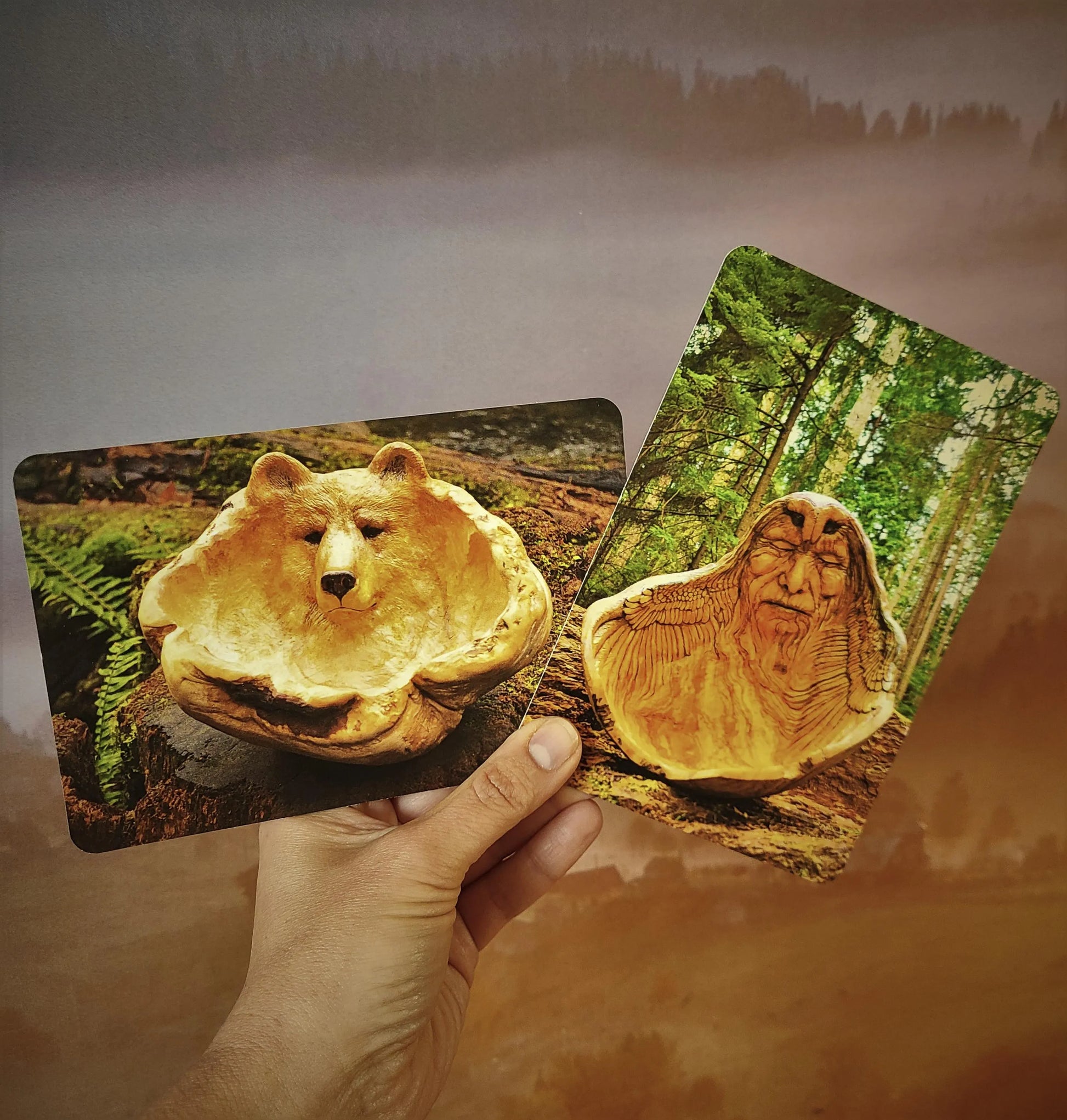 Golden Tears Elder Stick, Driftwood Sculpture