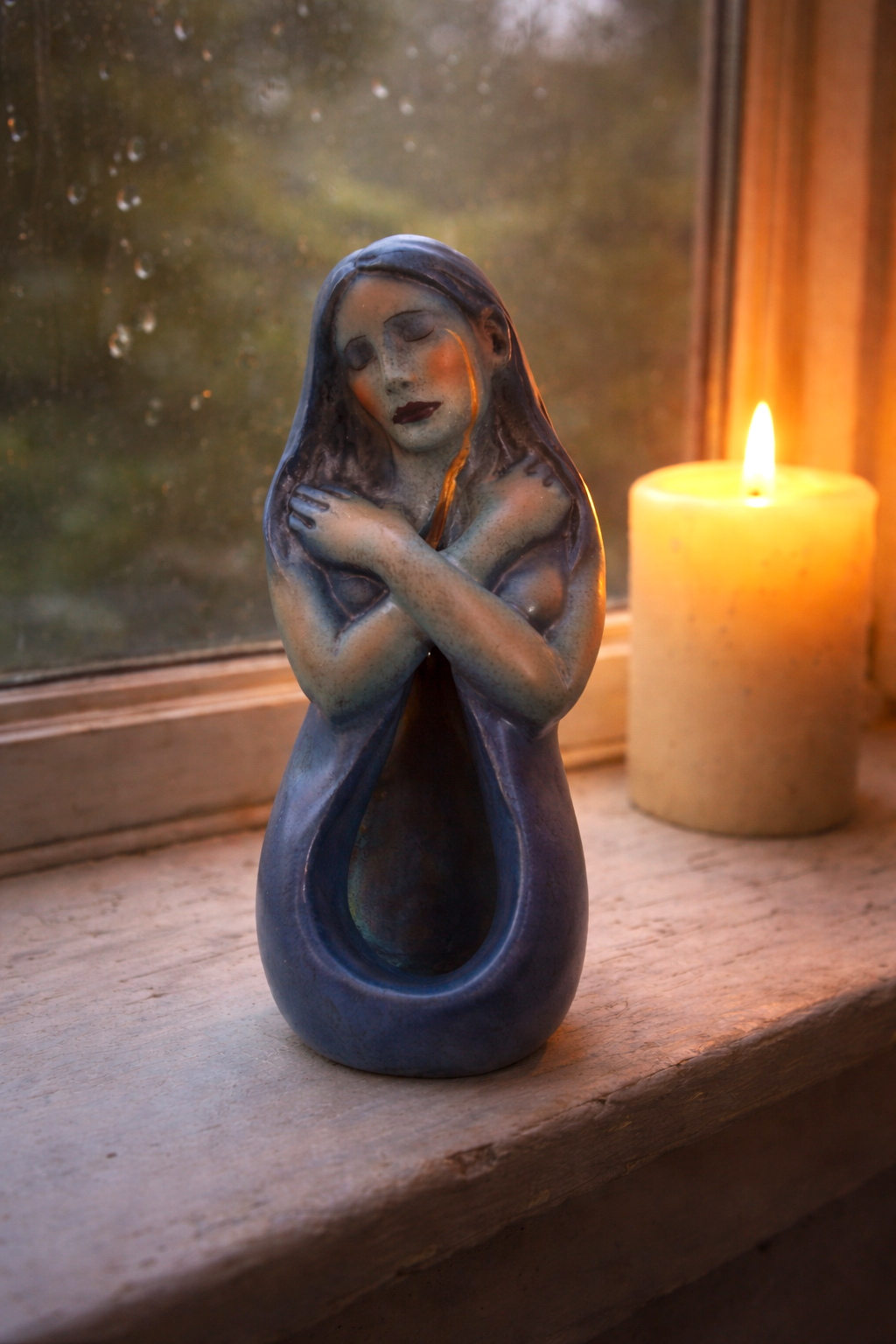 Inner Light Sculpture – Meaningful Healing Gift for Comfort, Remembrance & Spiritual Home Decor