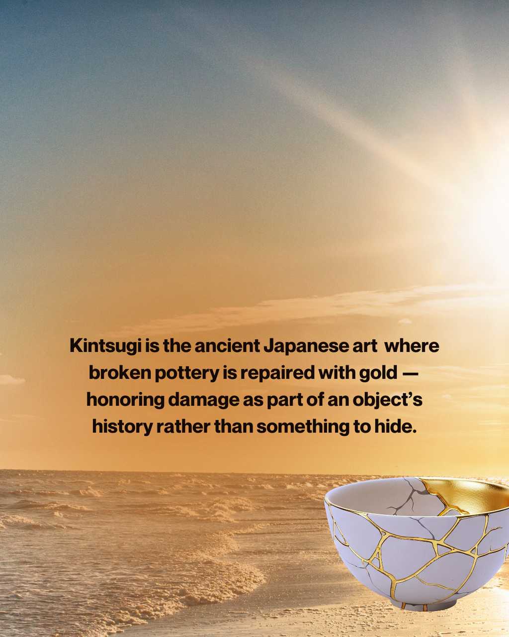 Kintsugi Child (Pink), Resilience, Wholeness & Healing Home Decor