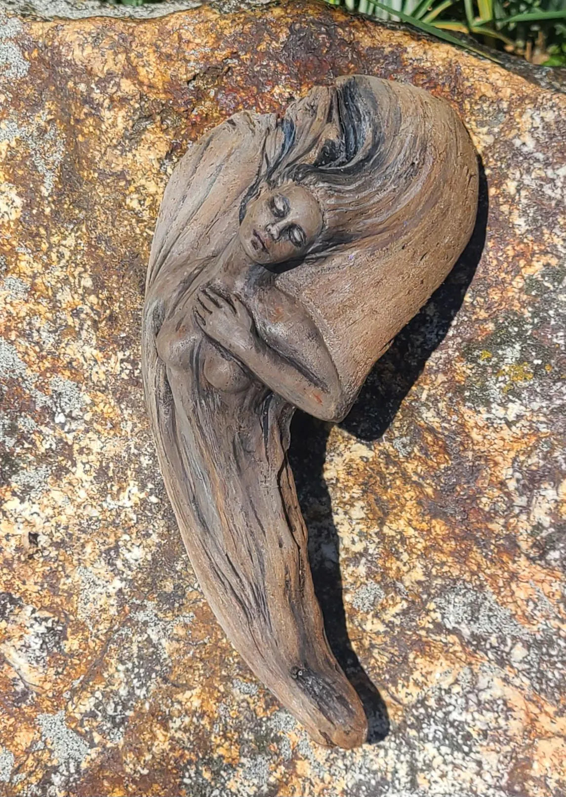 Letting Go, Trusting the Flow | Driftwood sacred woman