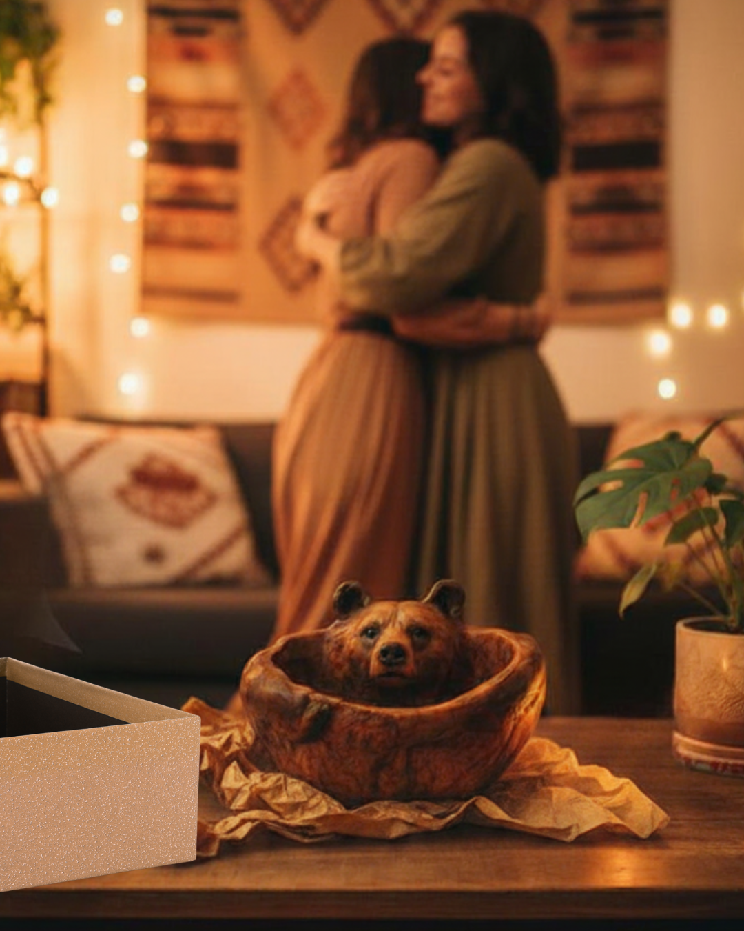 Spirit Bear Bowl | Protection, Healing & Intention Home Decor