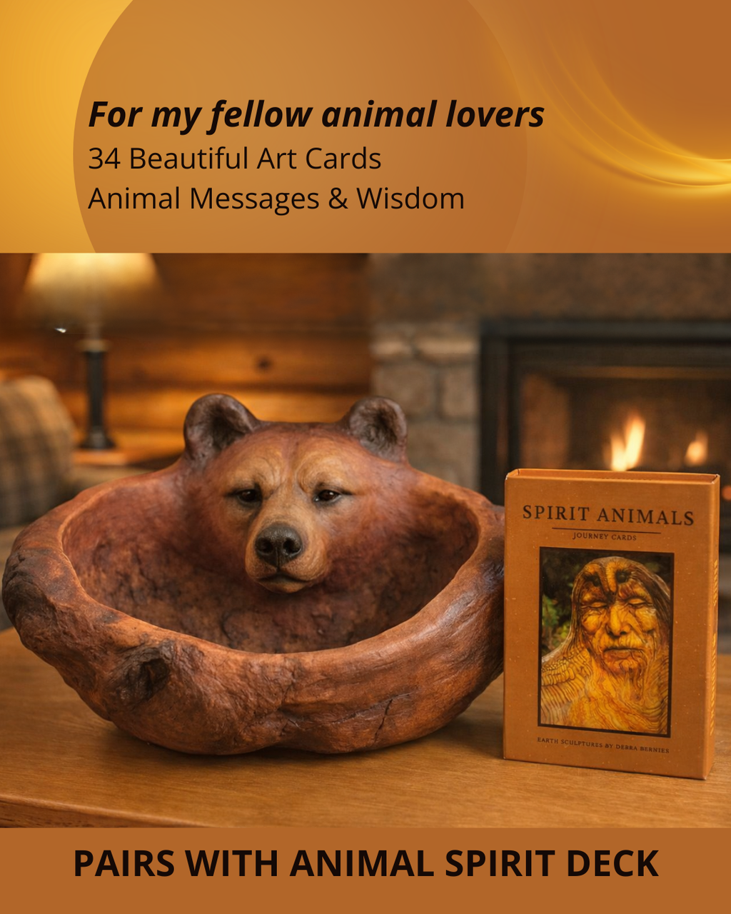 Spirit Bear Bowl | Protection, Healing & Intention Home Decor