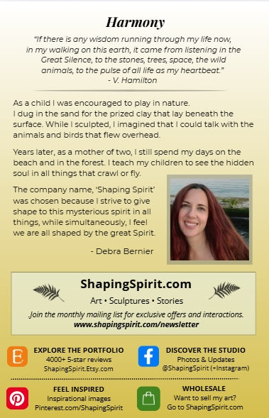Harmony | Peace Art Card | Inspirational Greeting Card