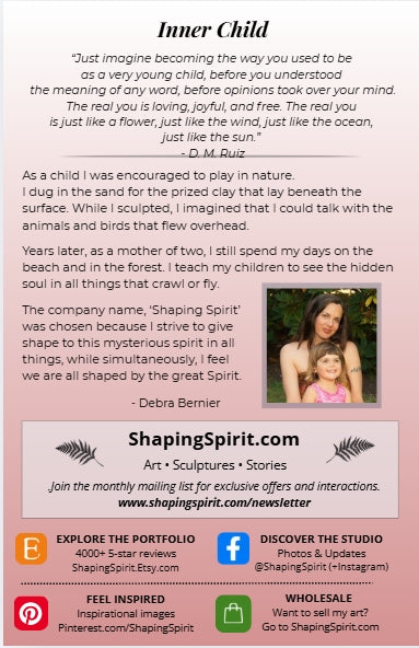 Inner Child | Healing Art Card | Meaningful Greeting Card