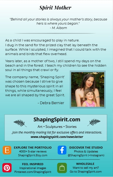Spirit Mother | Mother Art Card | Meaningful Greeting Card
