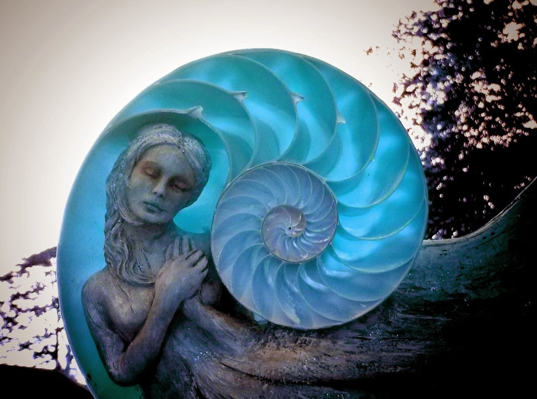 Spiral Fingerprint of the Goddess | Fine Art Canvas Print