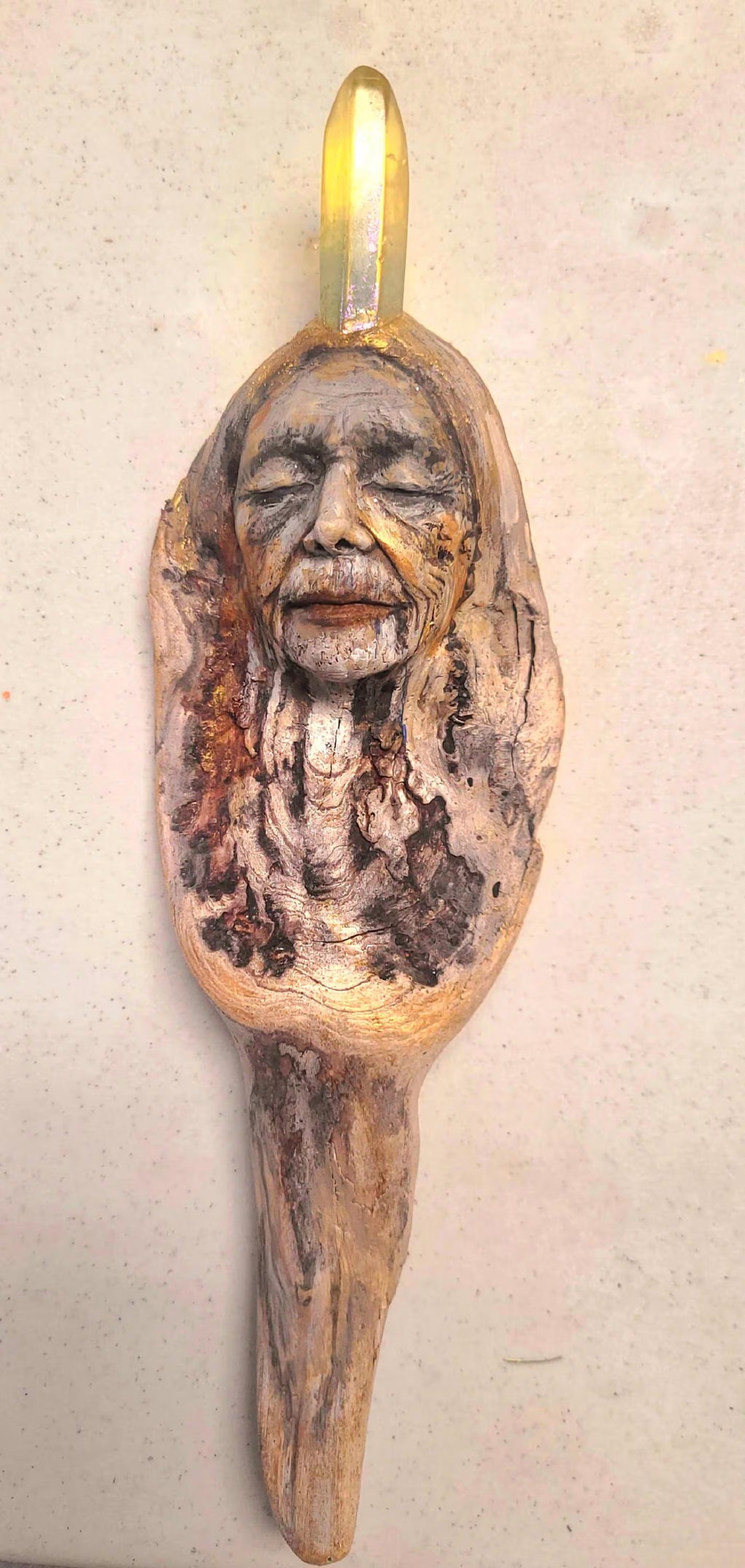 The Hidden Strength We Carry sculpture, Healing Decor