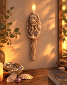 The Hidden Strength We Carry sculpture, Healing Decor
