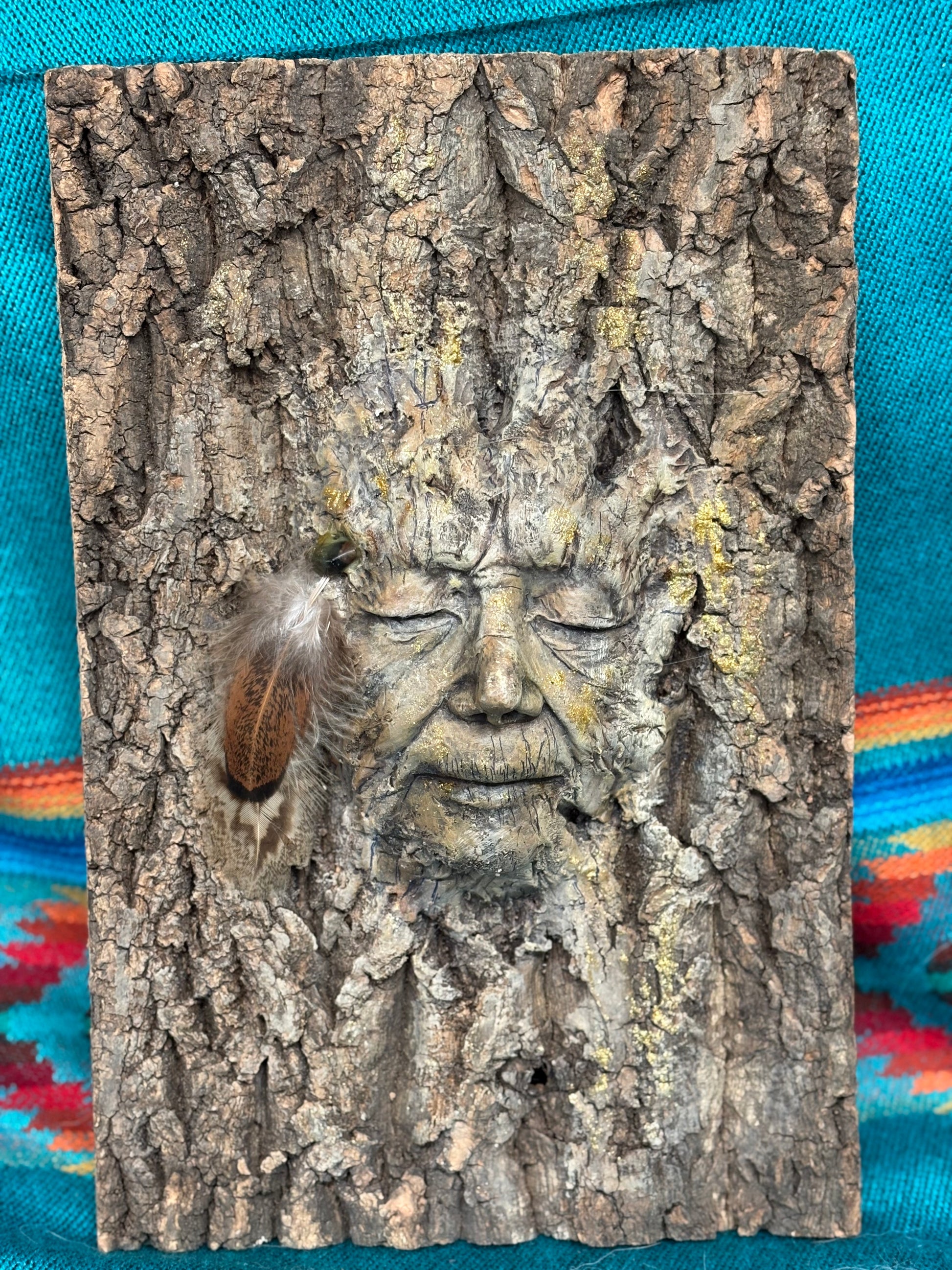 Wisdom of the Trees | Tree Bark Spiritual Sculpture