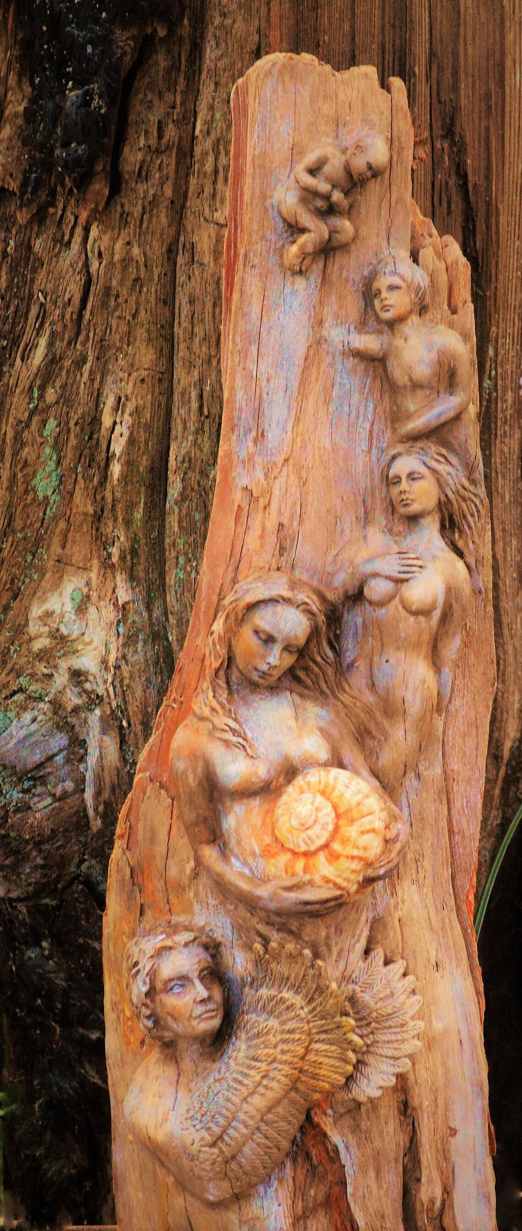 FREE SHIPPING - Art Card, Our Magical Journey, by Debra Bernier, Shaping Spirit