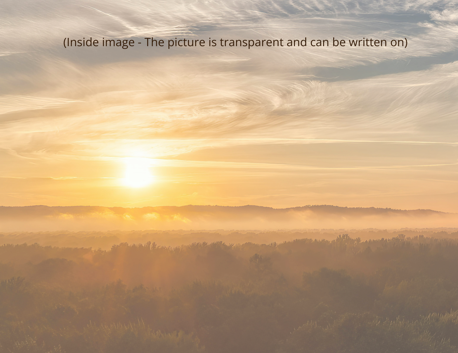 transparent artwork layer and writable interior 