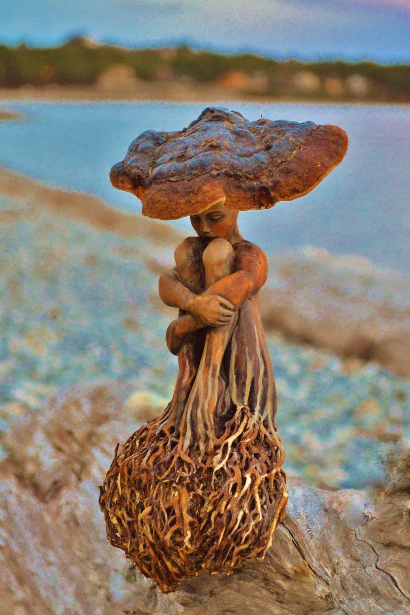 inspirational art card featuring meaningful spiritual artwork by Debra Bernier