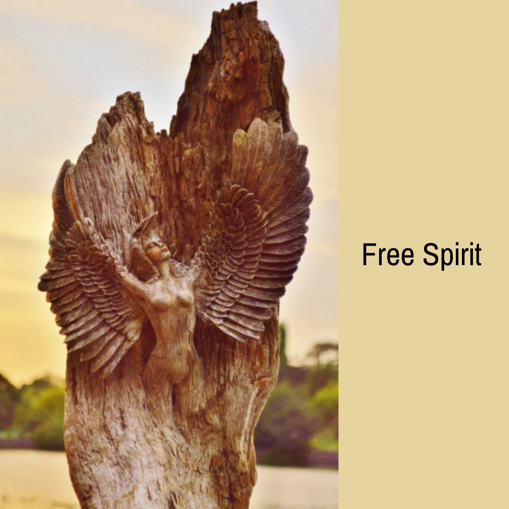 FREE SHIPPING - Art Card, Grandmother Willow, by Debra Bernier, Shaping Spirit