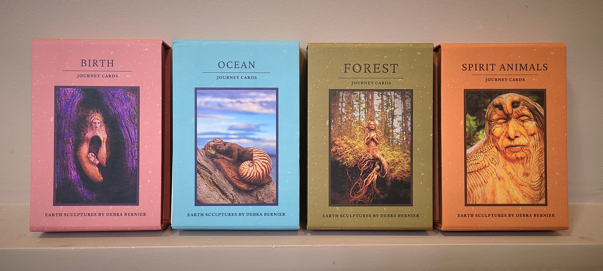 Birth, Journey Deck, Art Collection with Guidance Questions by Debra Bernier, ShapingSpirit