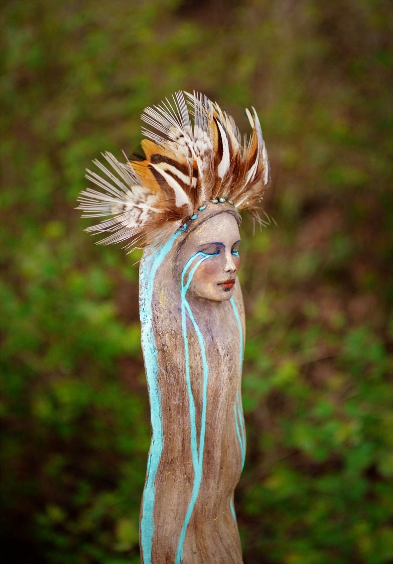 Tears Water Our Growth, Sculpture by Debra Bernier