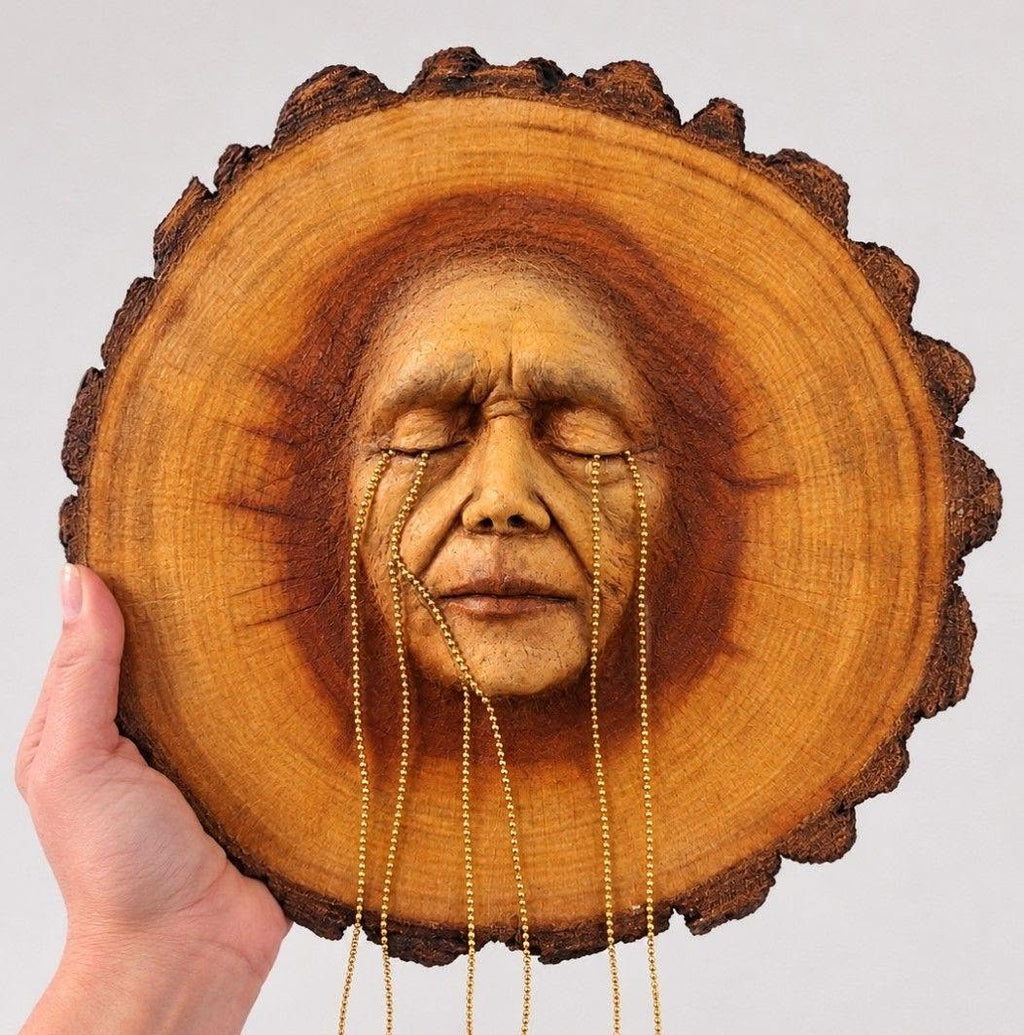 Rain Upon the Earth Sculpture - Healing Decor