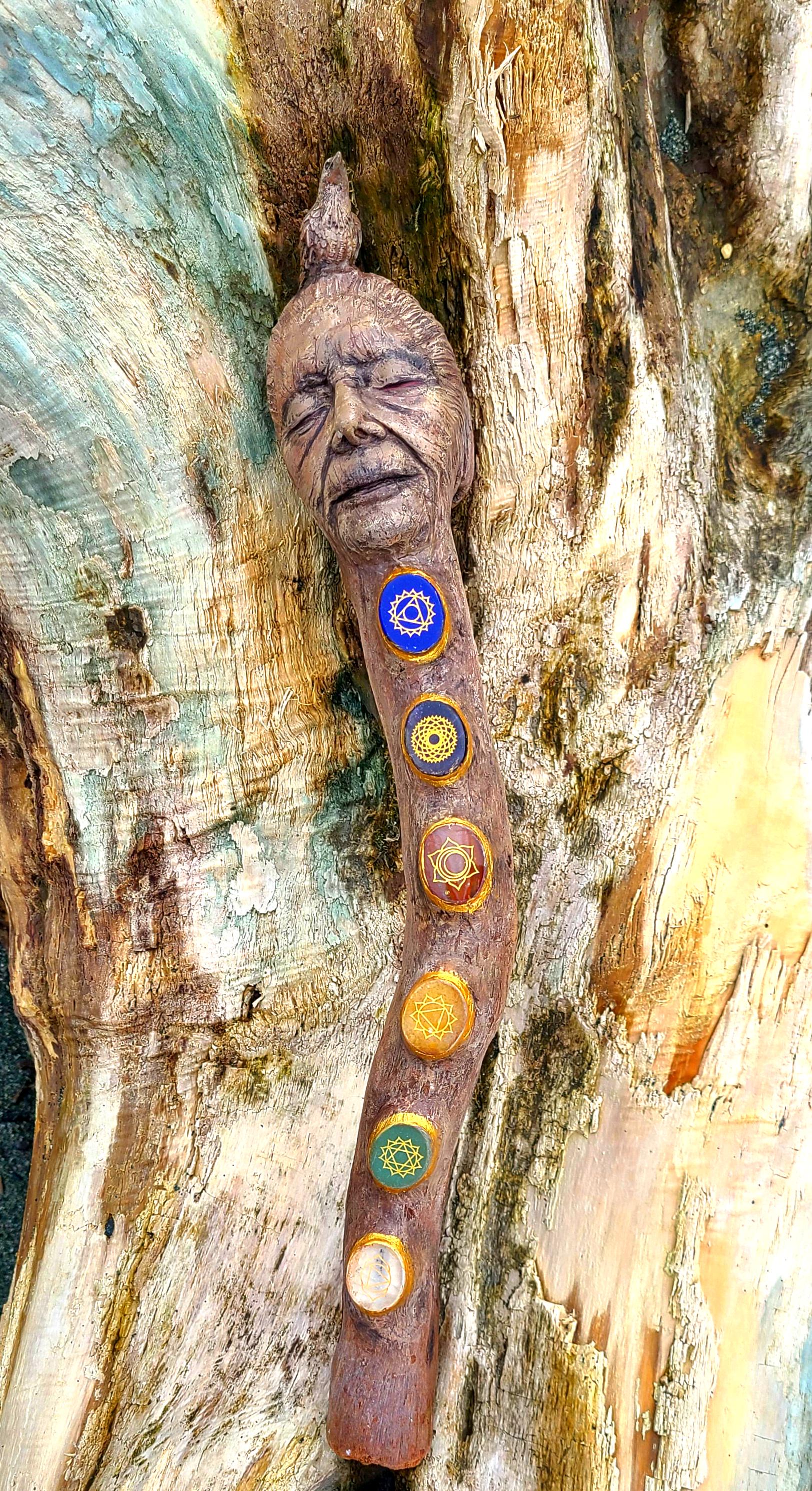 Chakra Wood, Talking Stick
