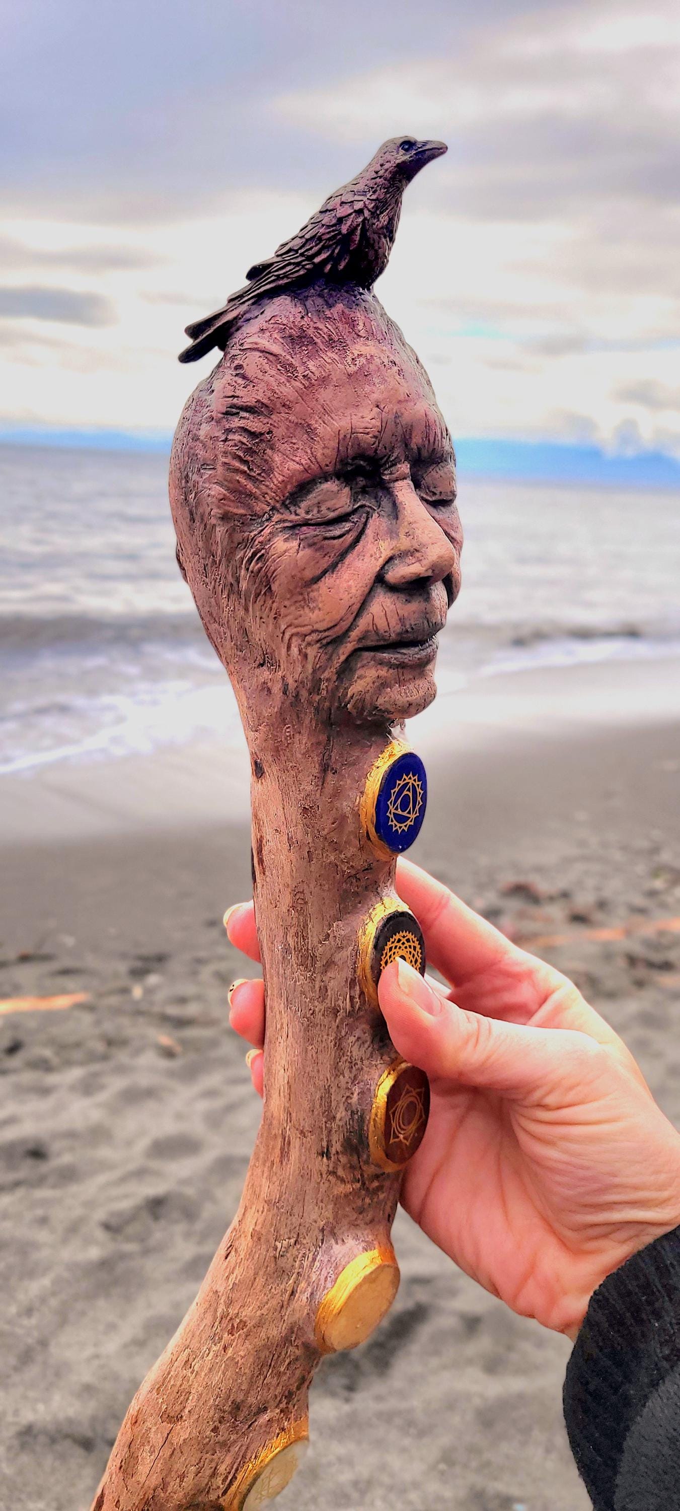 Chakra Wood, Talking Stick