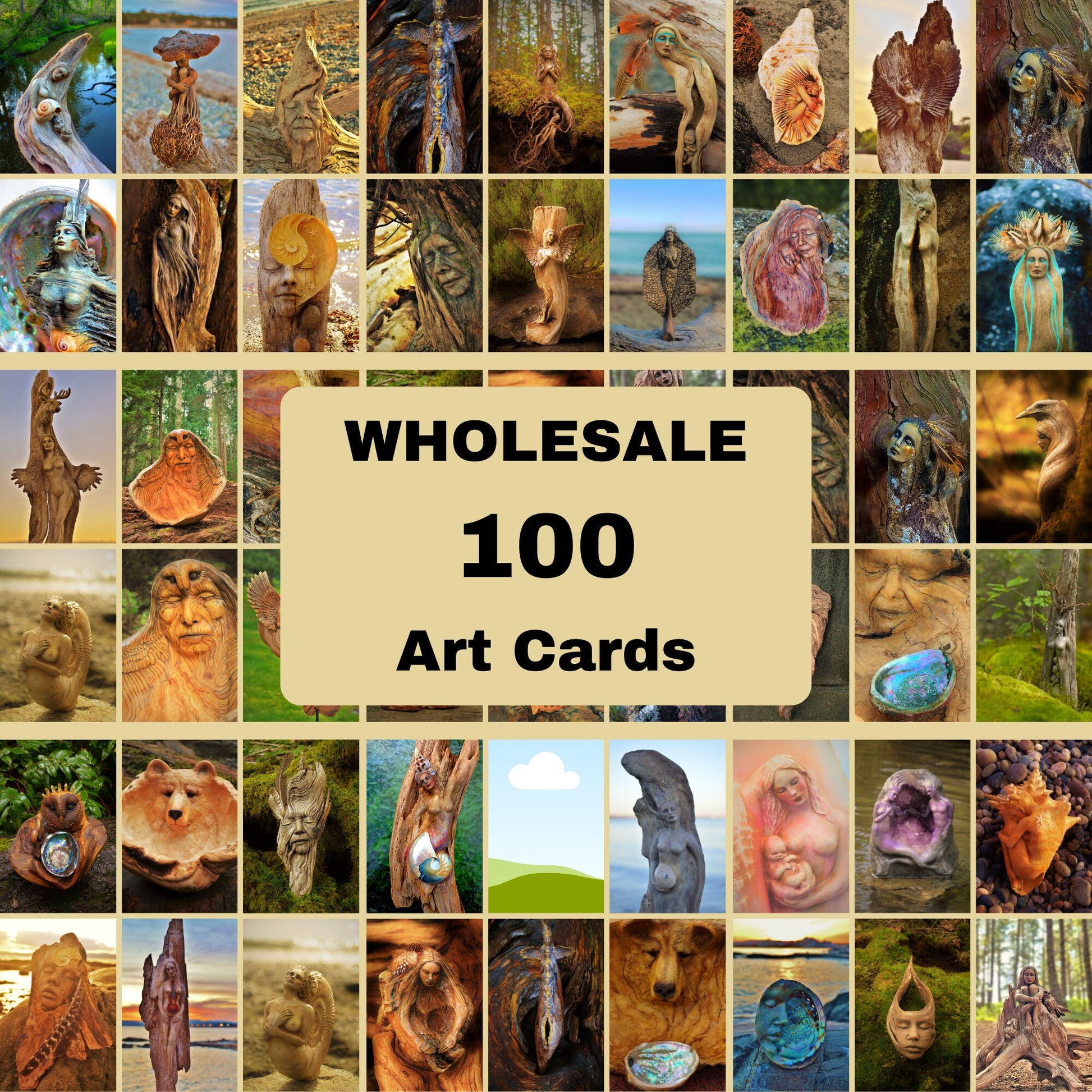 Wholesale Art Cards, 100 Pack, by Debra Bernier, Shaping Spirit