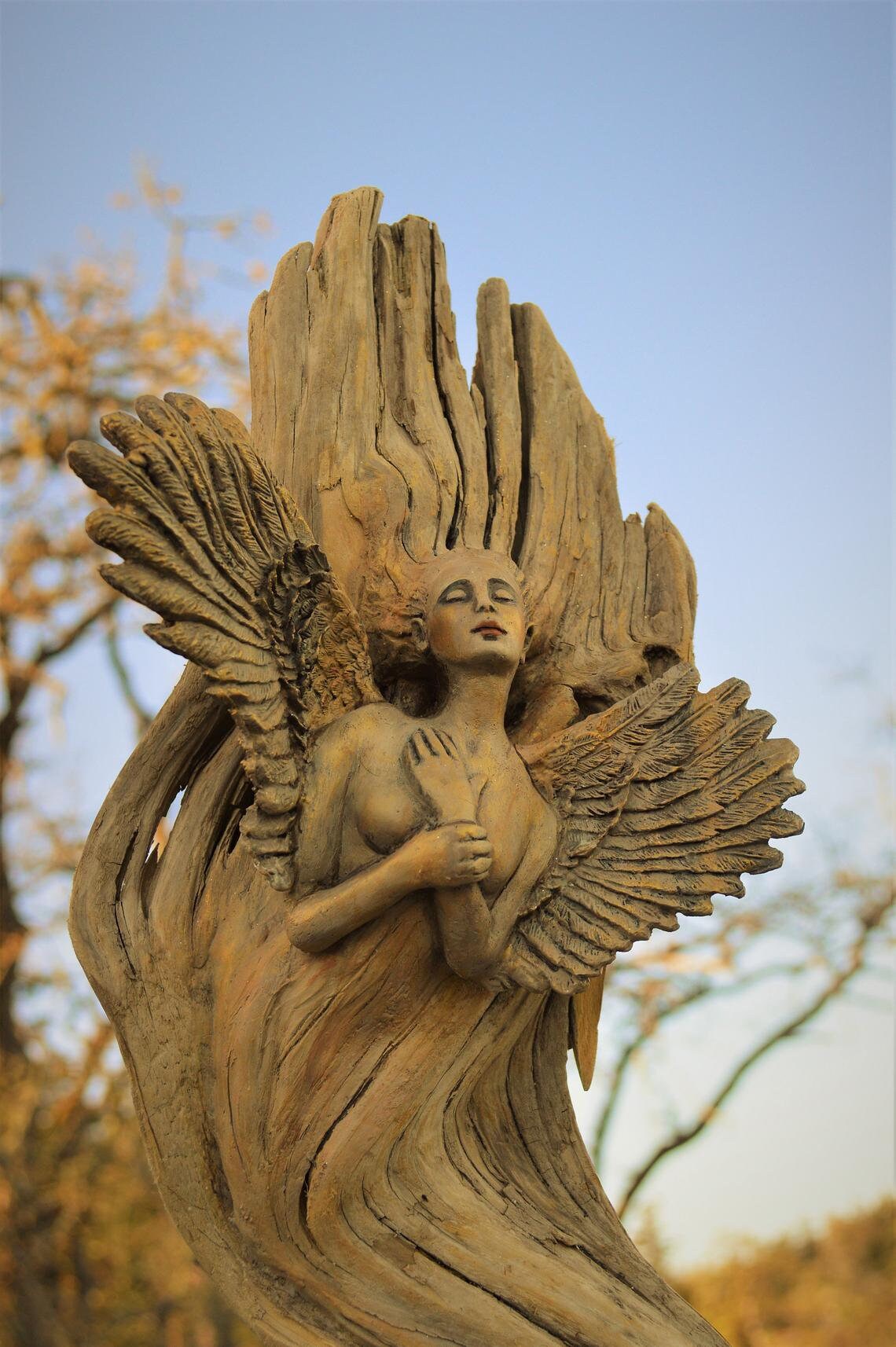 FREE SHIPPING - Art Card, Free Spirit, by Debra Bernier, Shaping Spirit