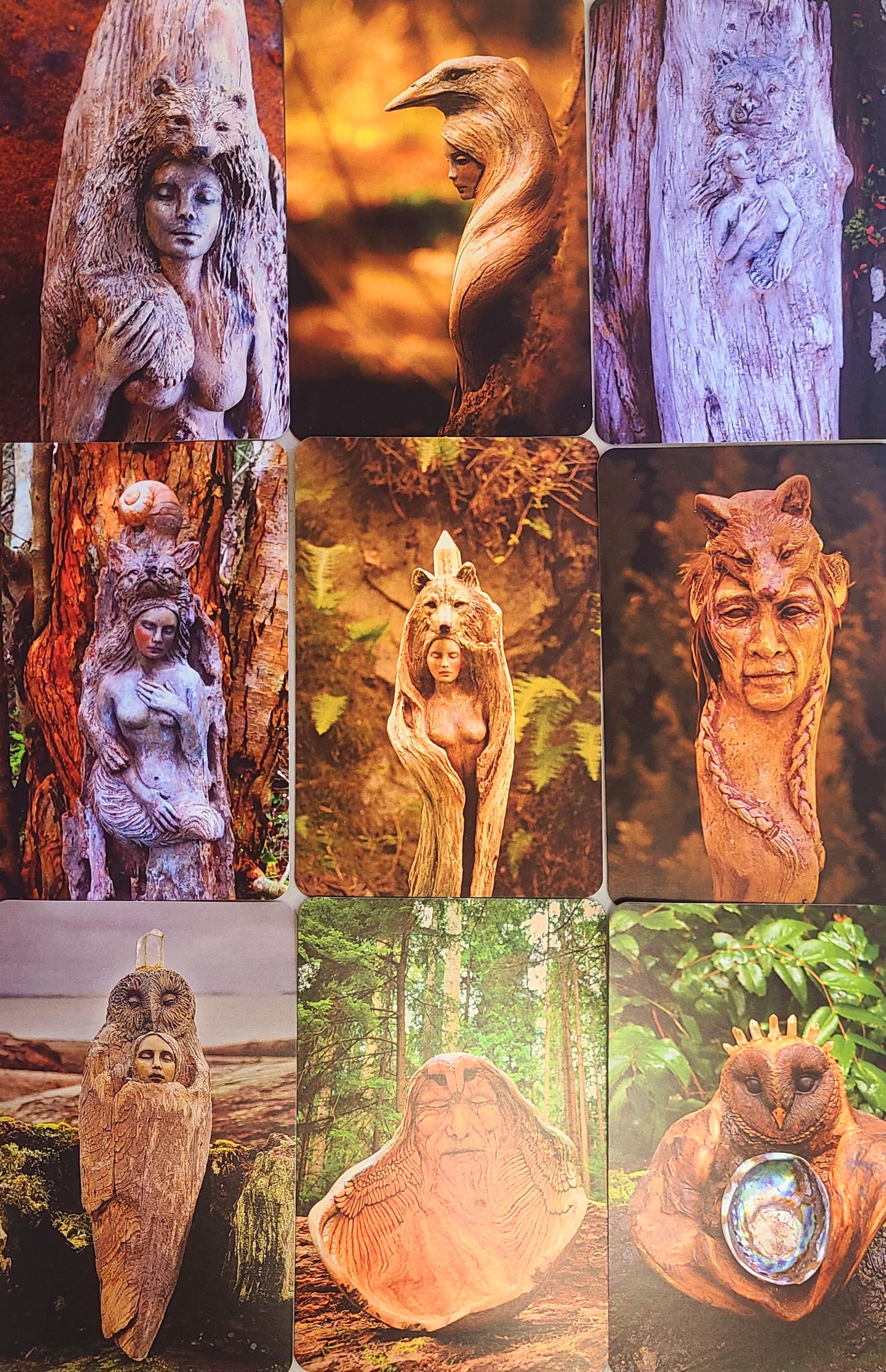 Bear Wisdom of the Trees, Spirit Animal, Sculpture by Debra Bernier