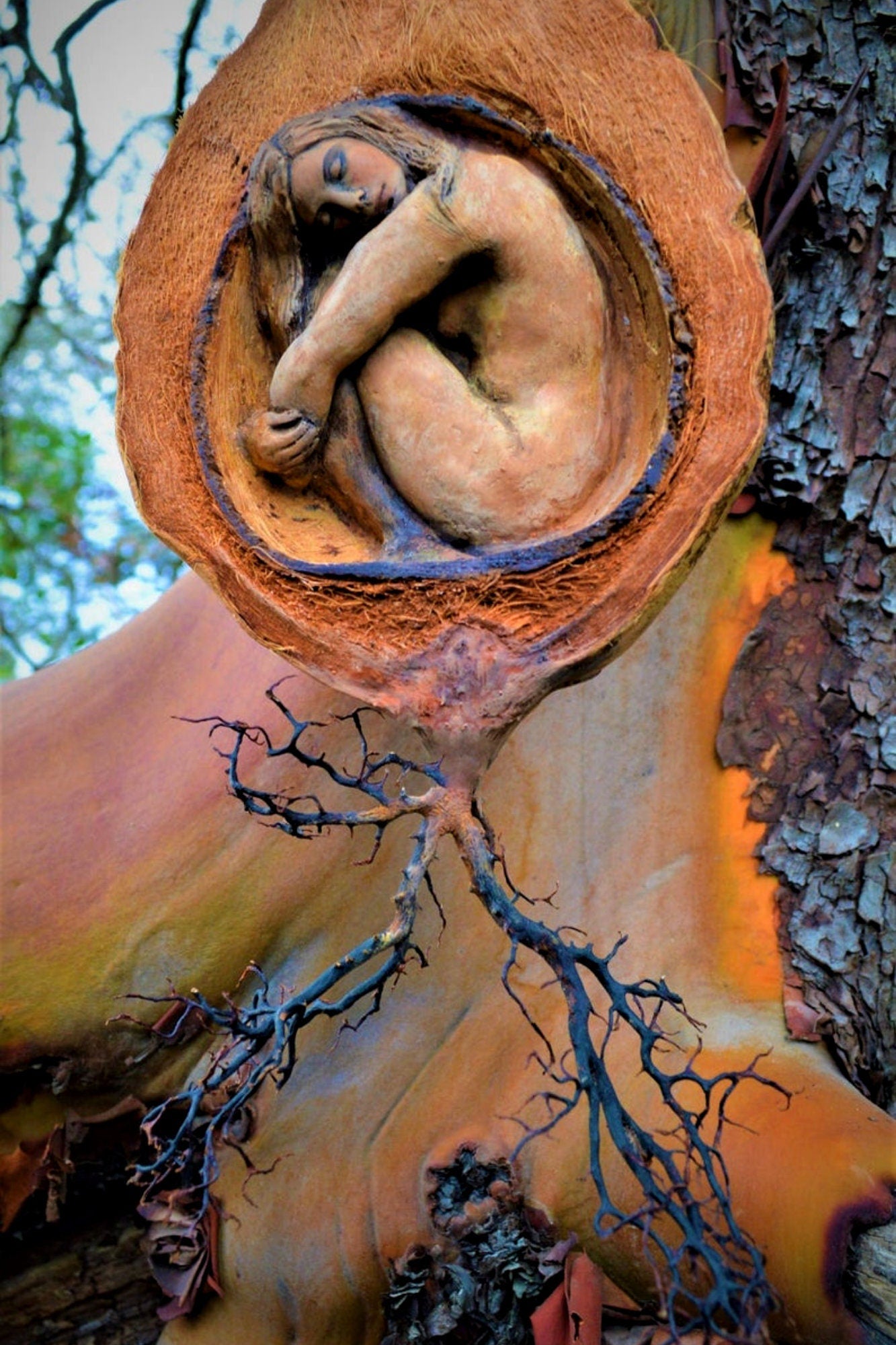 FREE SHIPPING - Art Card, An Awakening Within, by Debra Bernier, Shaping Spirit