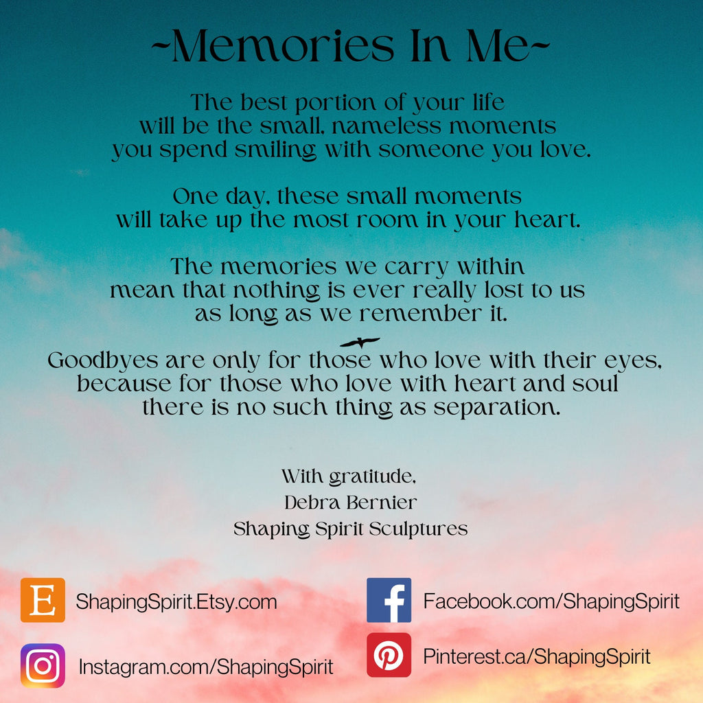 Memories In Me, Sculpture by Shaping Spirit