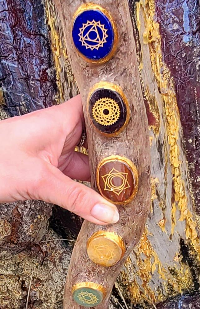 Chakra Wood, Talking Stick