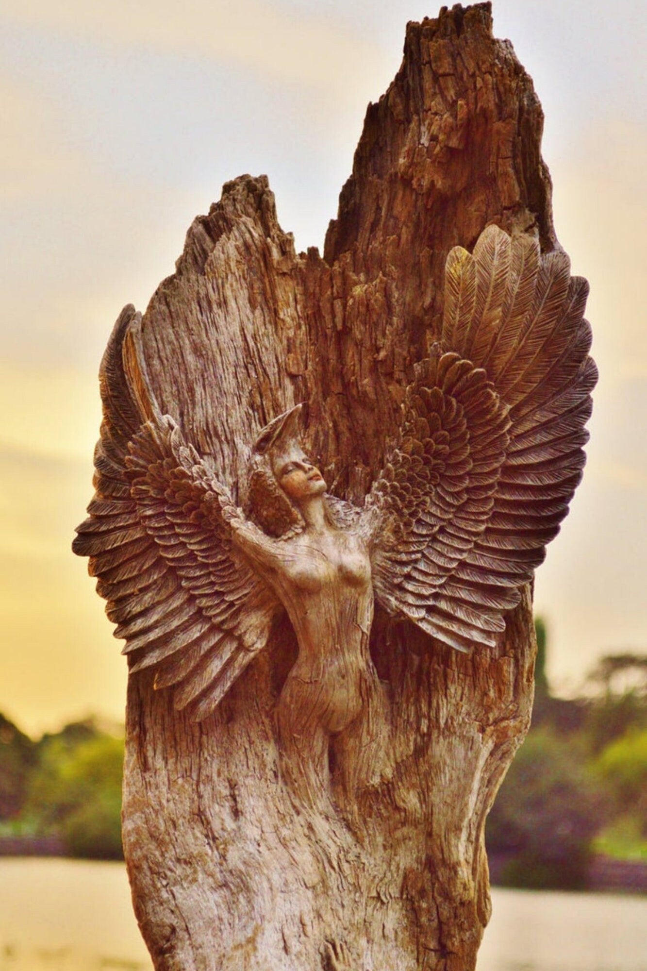 inspirational art card featuring meaningful spiritual artwork by Debra Bernier